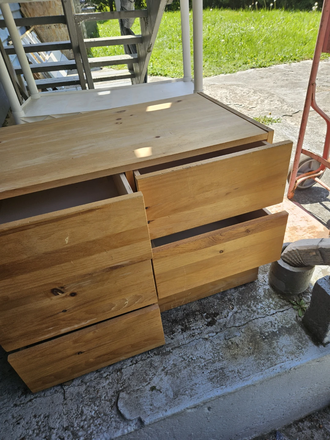 Wooden 6-Drawer Dresser - photo 5