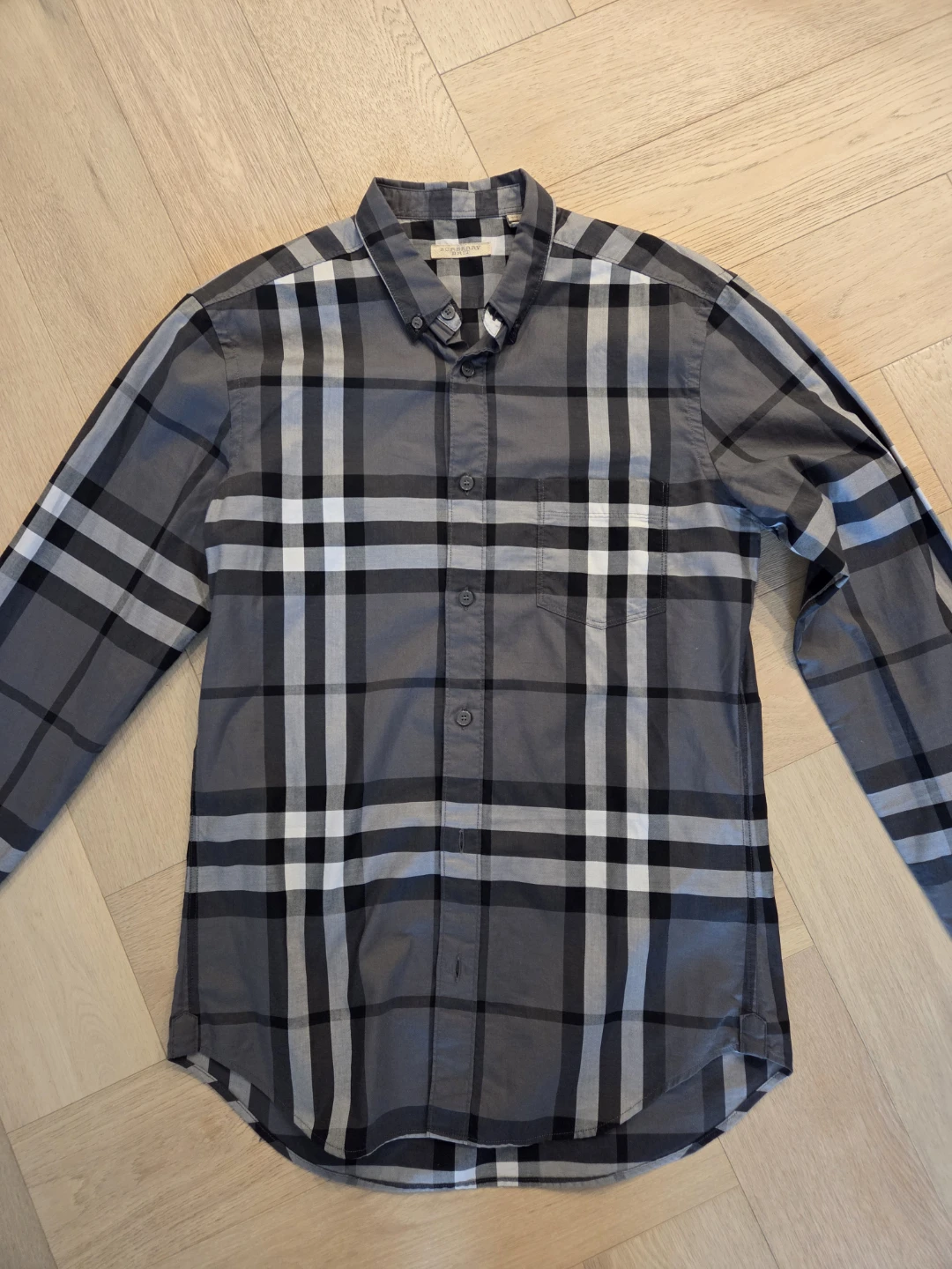 Burberry Brit Men's Plaid Button-Down Shirt