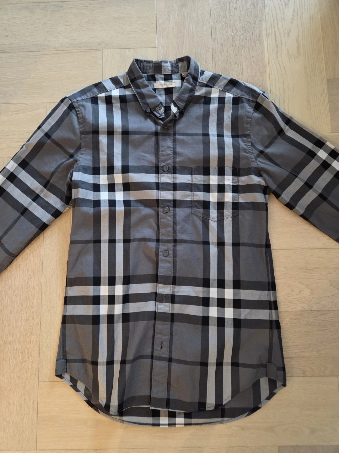 Burberry Brit Men's Plaid Button-Down Shirt - photo 2