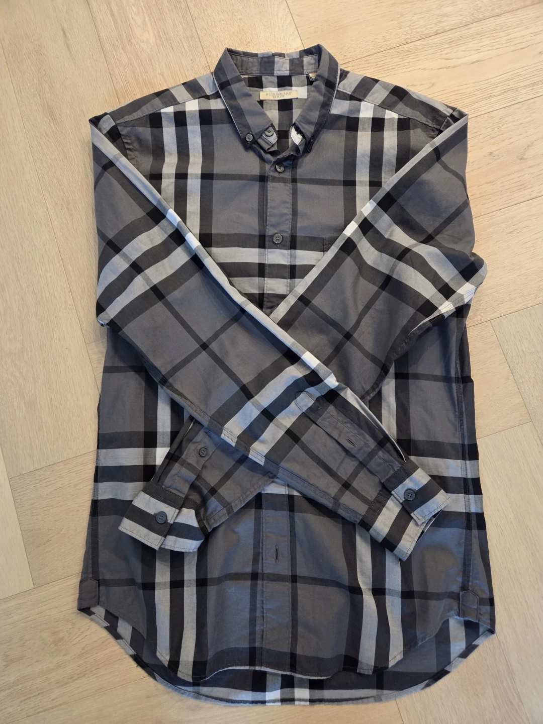 Burberry Brit Men's Plaid Button-Down Shirt - photo 3