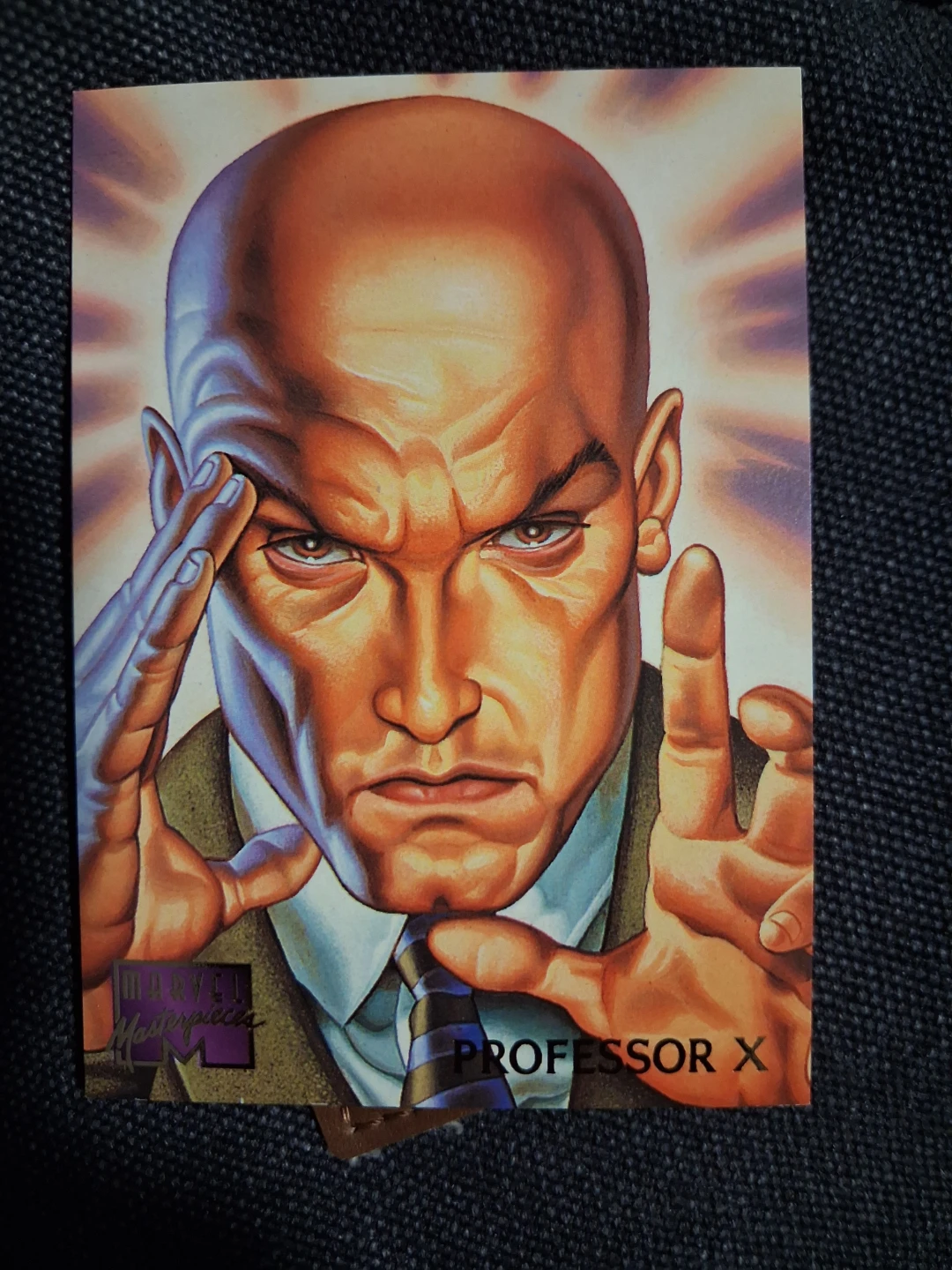 Marvel Masterpieces Professor X Trading Card - photo 4