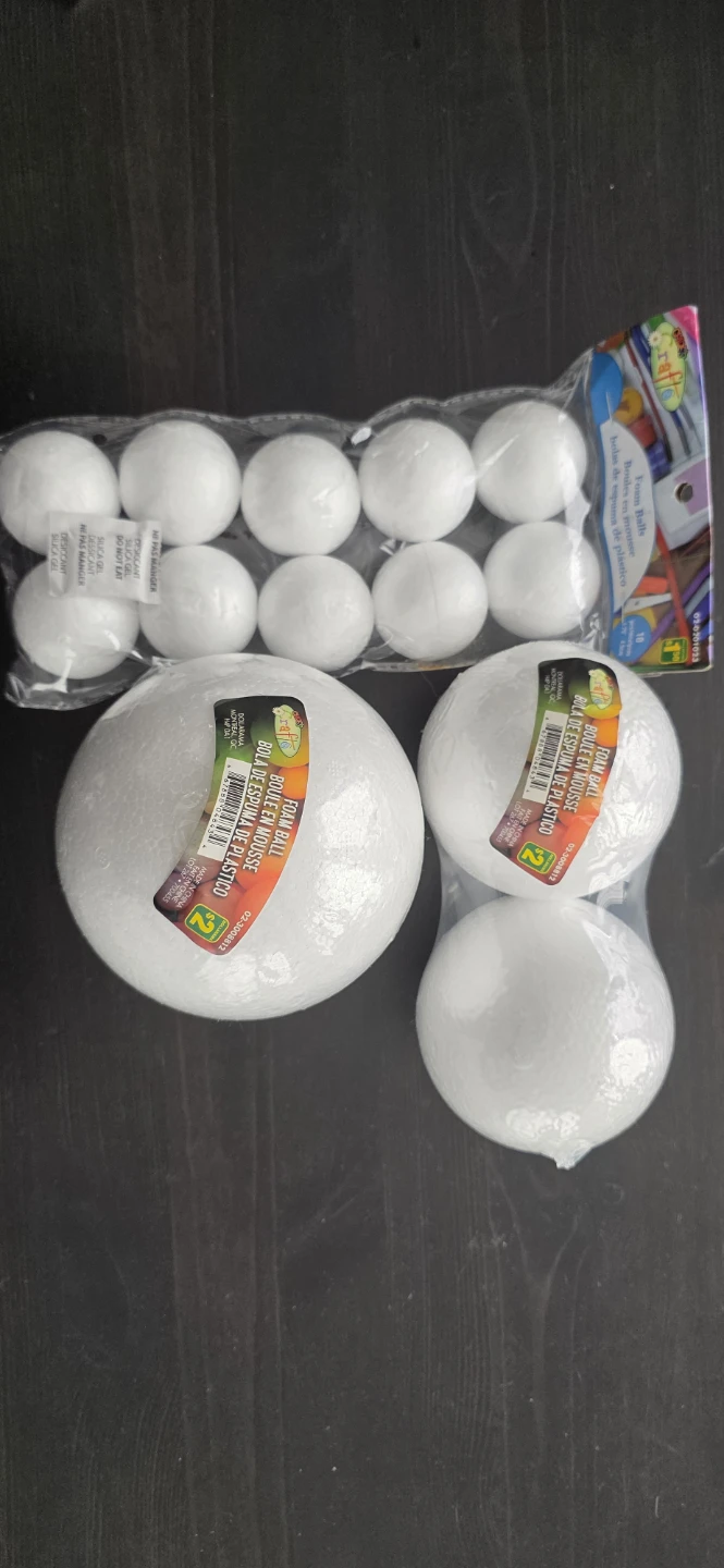 Styrofoam Balls Craft Supplies