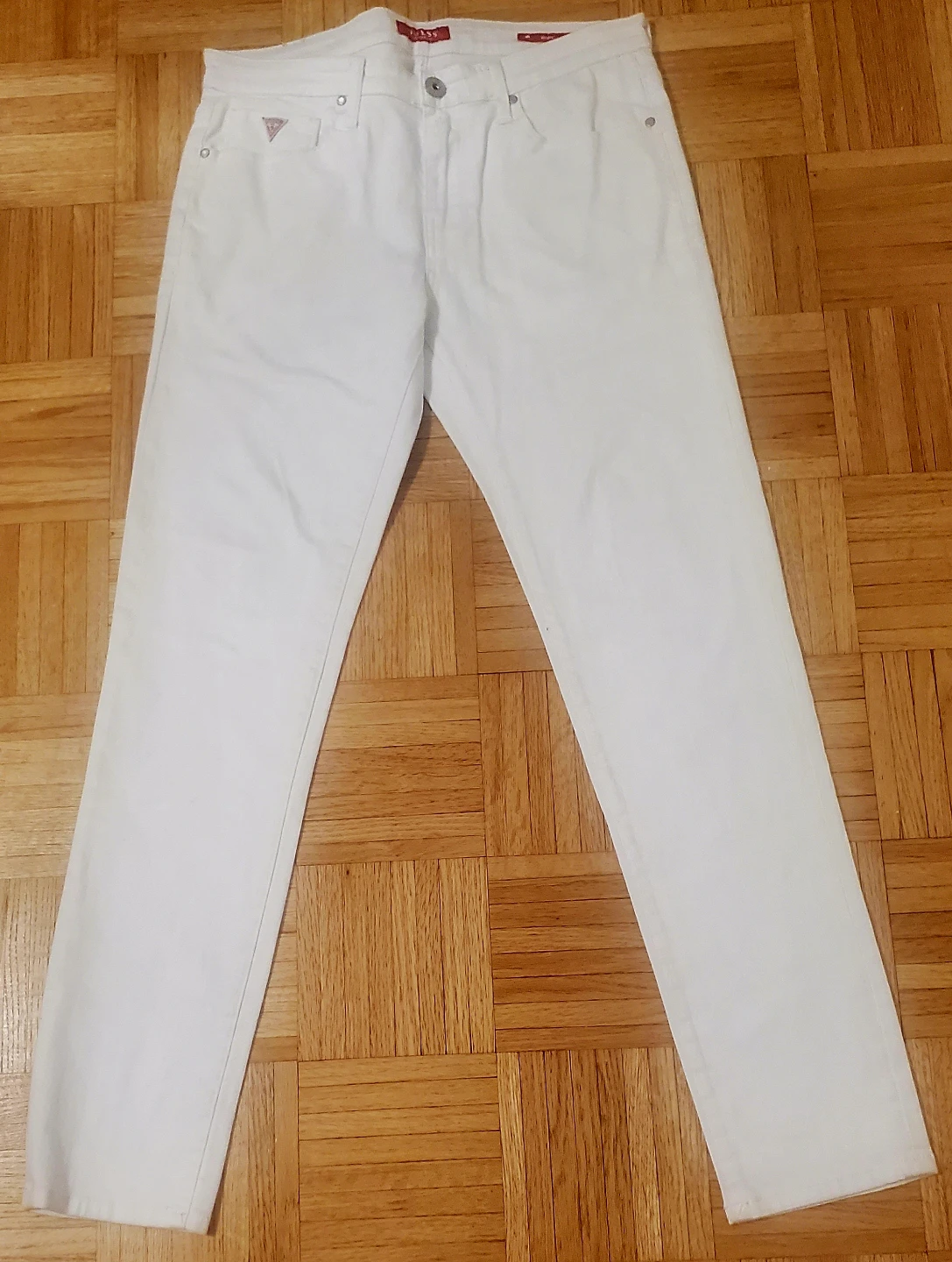 Guess White Denim Jeans