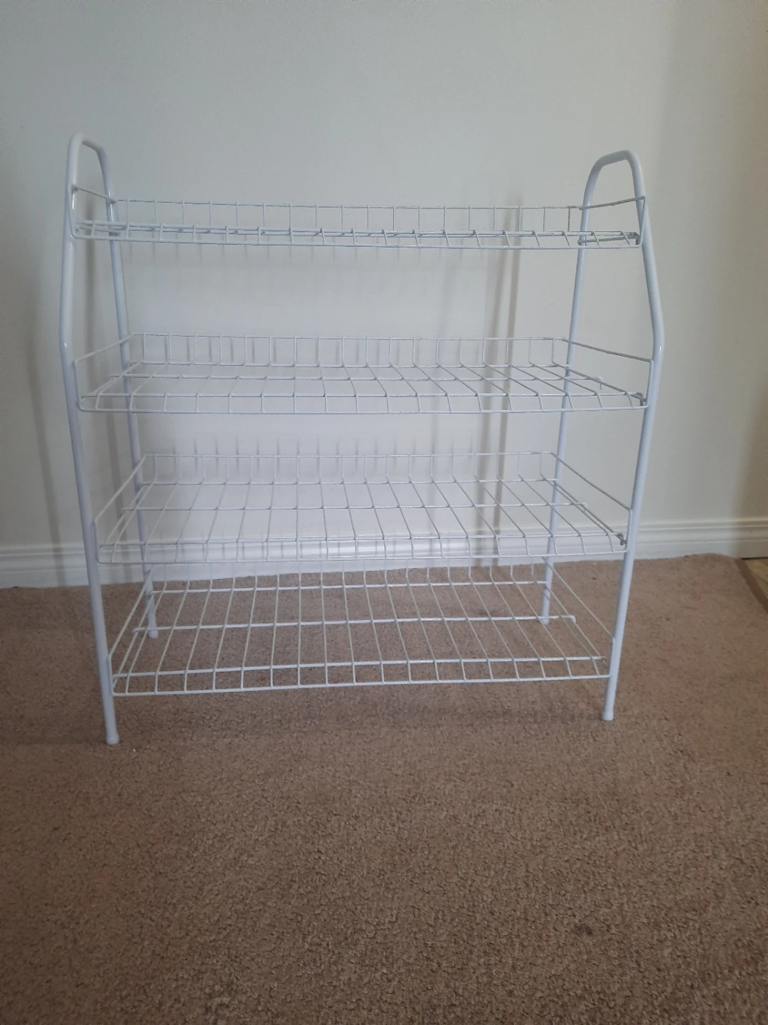 3 sets of Shoe Rack Shelf Unit with 4Tier x 2 & 2Tire x 1 - photo 3