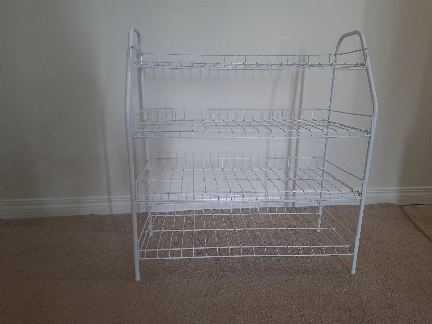 3 sets of Shoe Rack Shelf Unit with 4Tier x 2 & 2Tire x 1 - photo 4