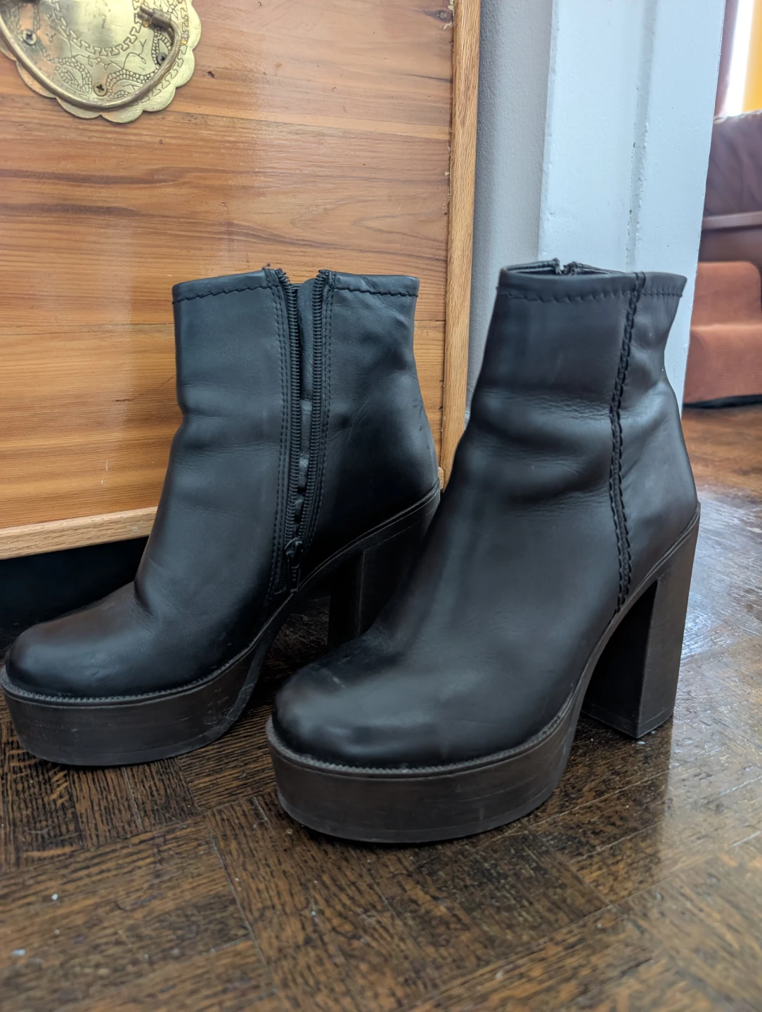 Platform Ankle Boots - photo 3