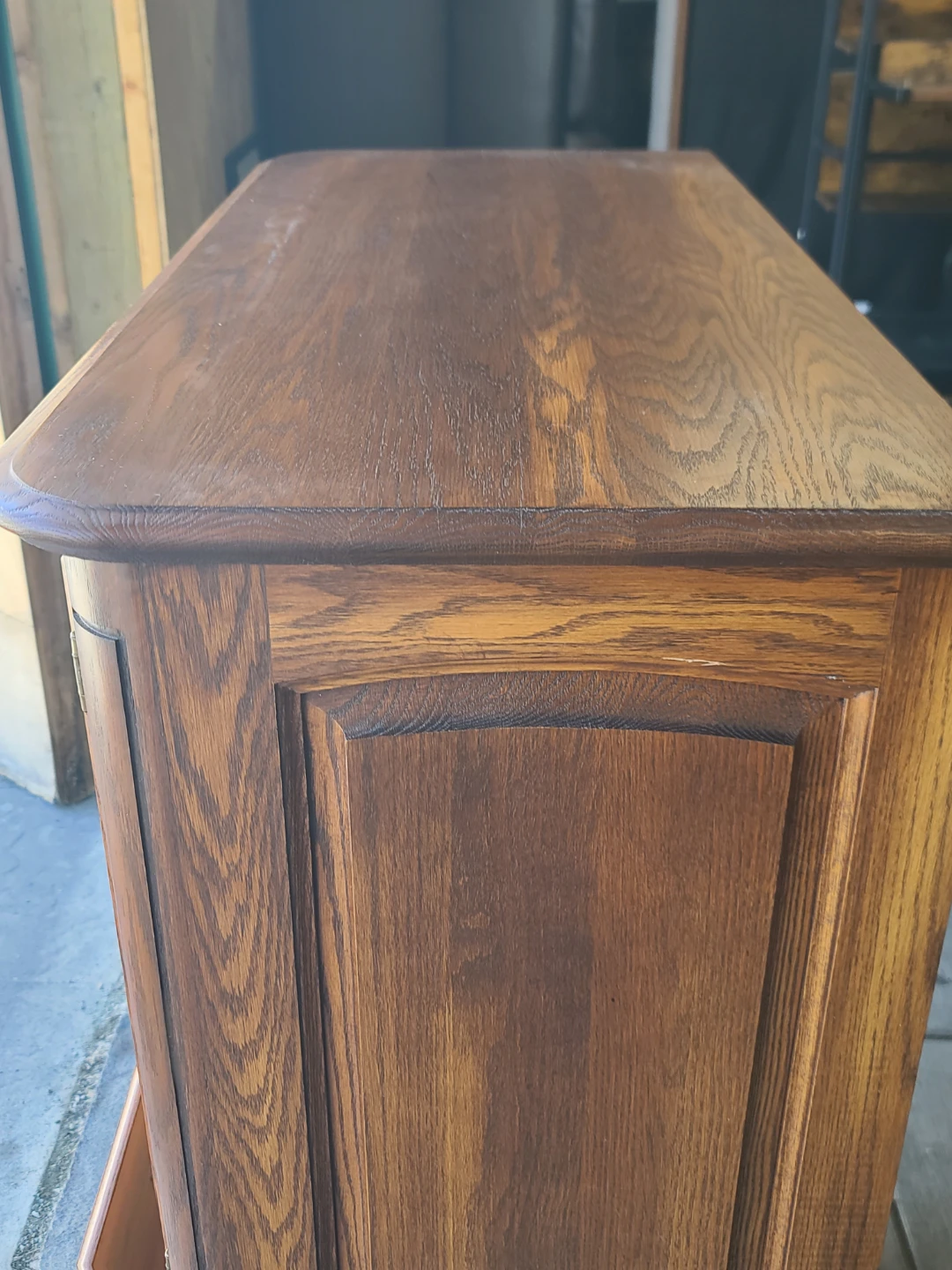 Solid Wood Armoire with Drawers - photo 5