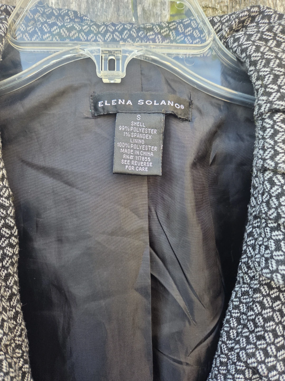 Elena Solano Women's Patterned Jacket - photo 3