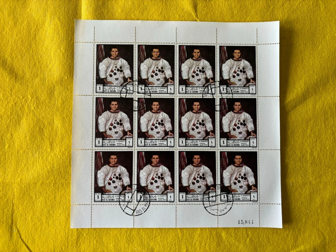 Stamp sheets set (6x) Space exploration (international) - photo 3