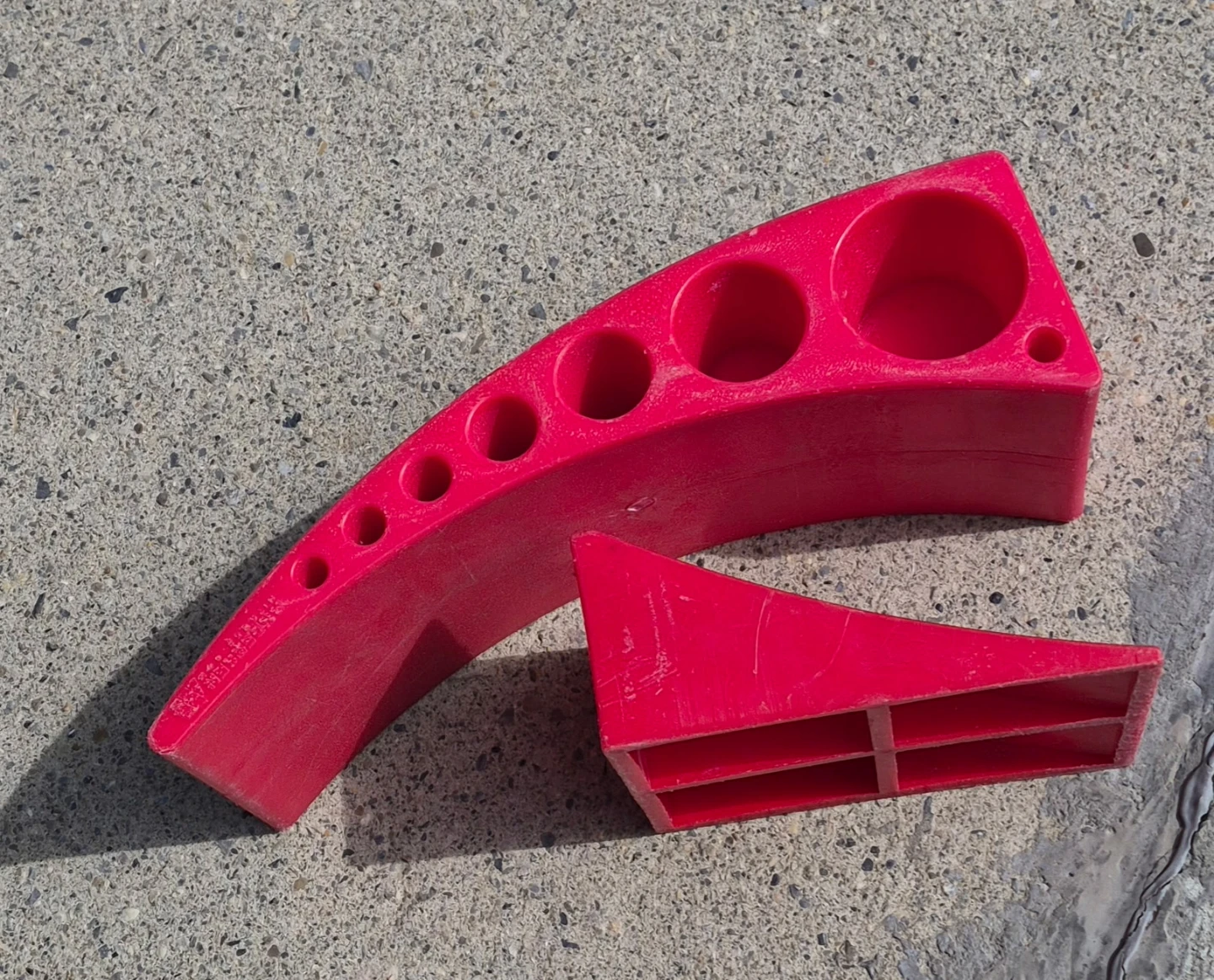 Red RV Wheel Chock - photo 3