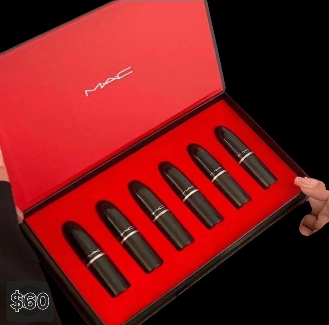 MAC Lipstick Set - 6 Piece
