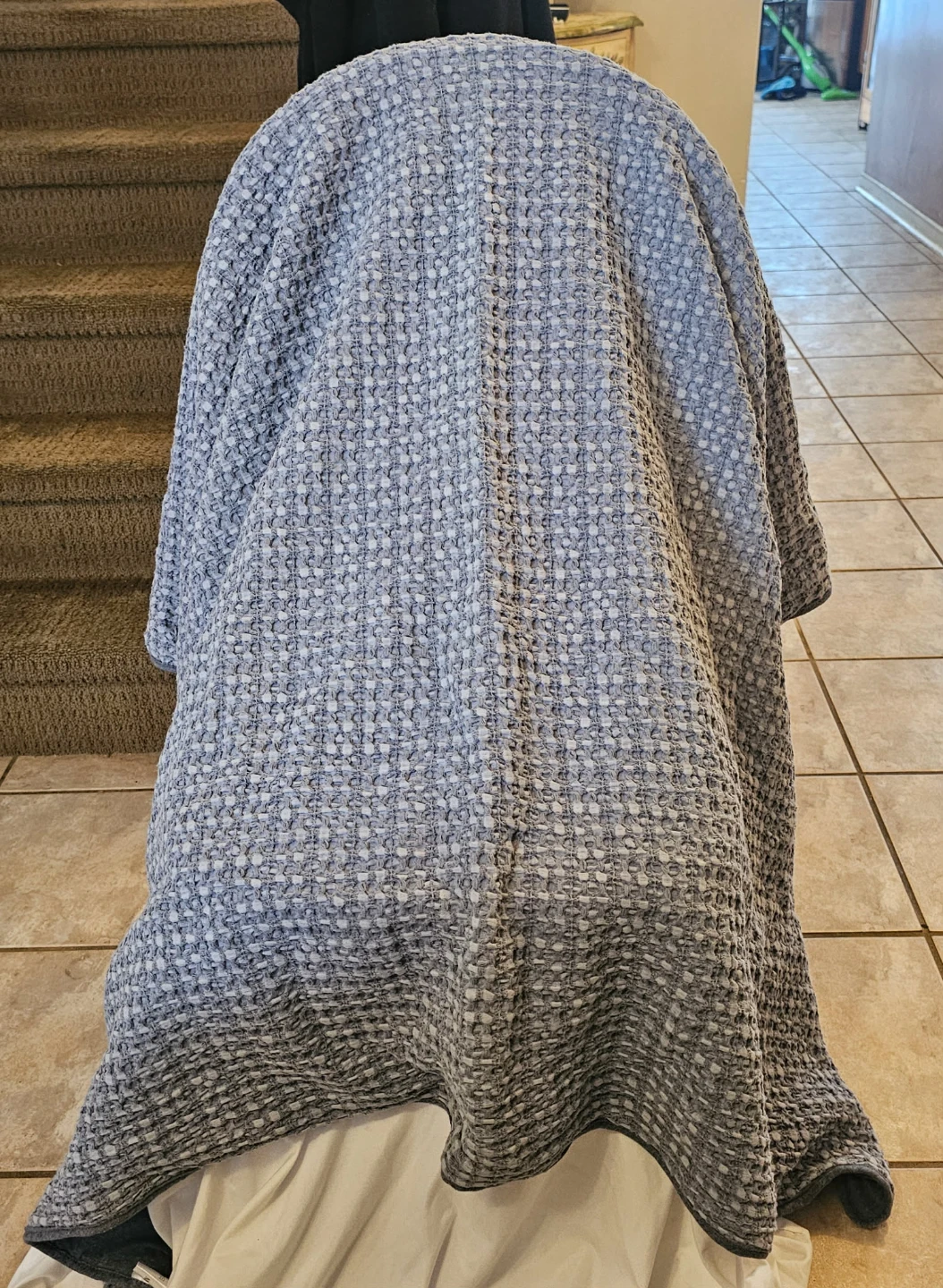 Blue Urban Barn Decorative Blanket - photo 3