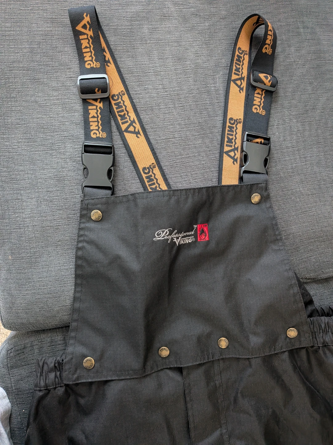 Viking Black Rain Bib Overalls **2XL** - photo 5