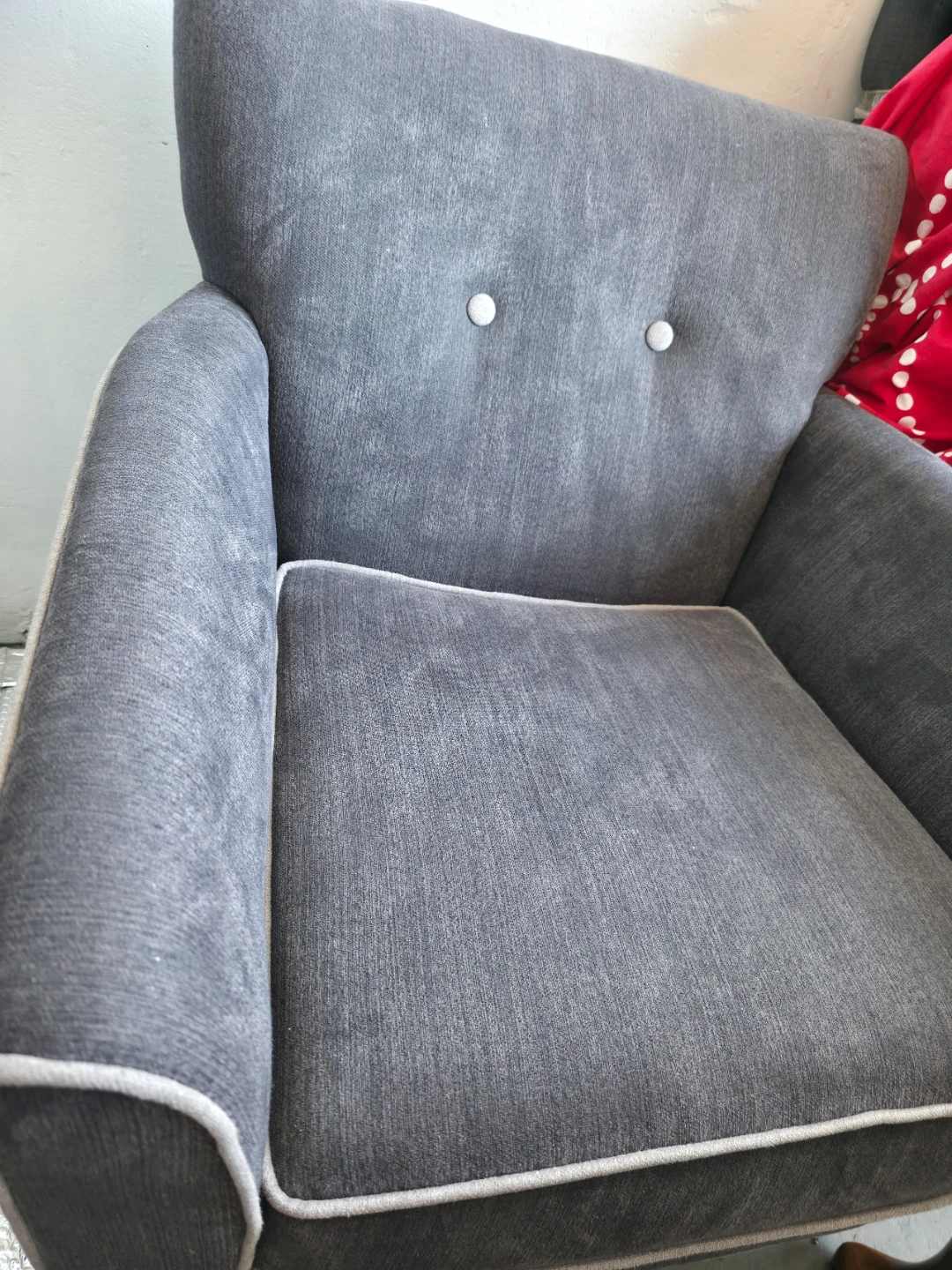 Grey Accent Chair