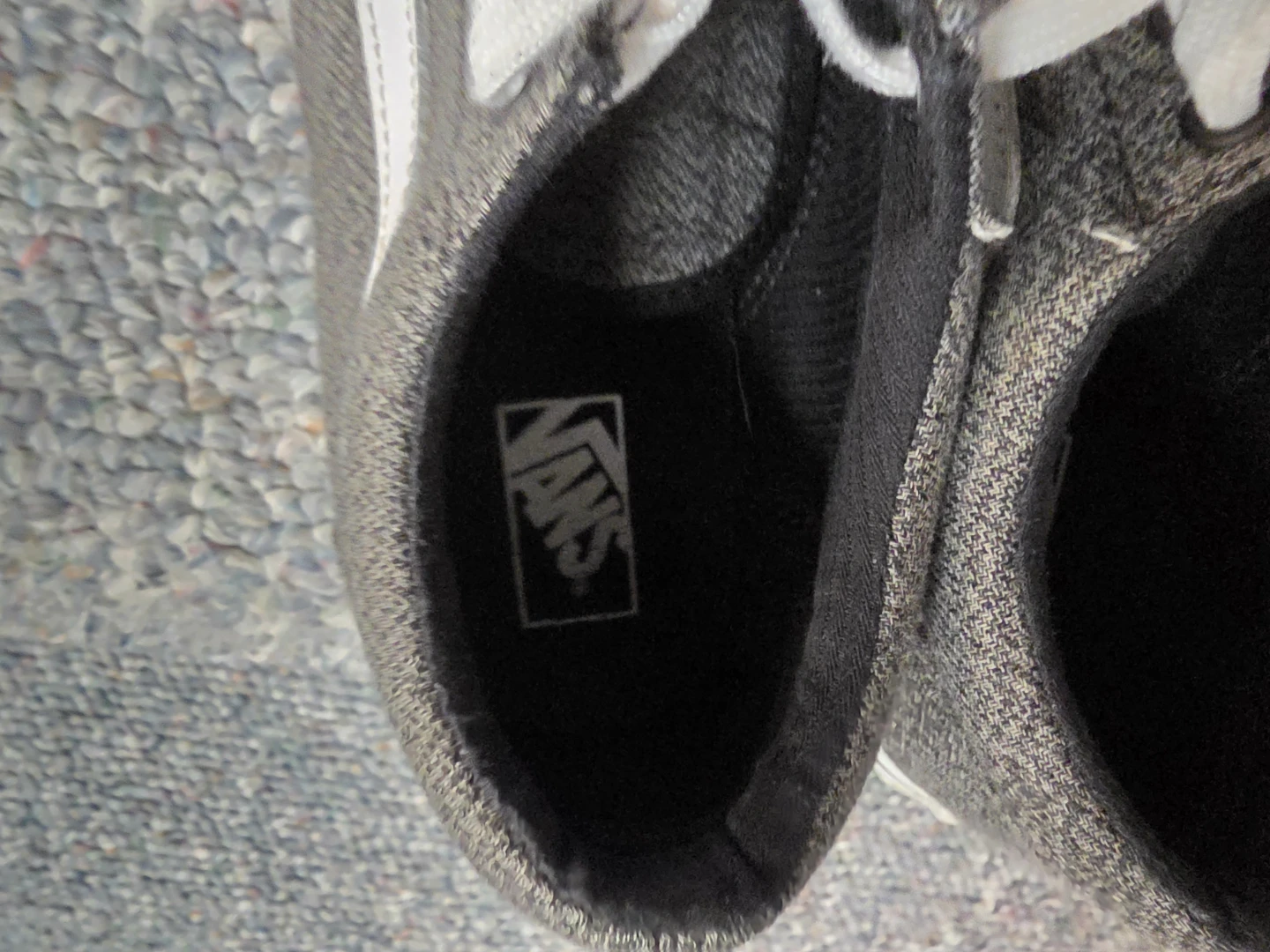 Grey vans size 4 kids - photo 3