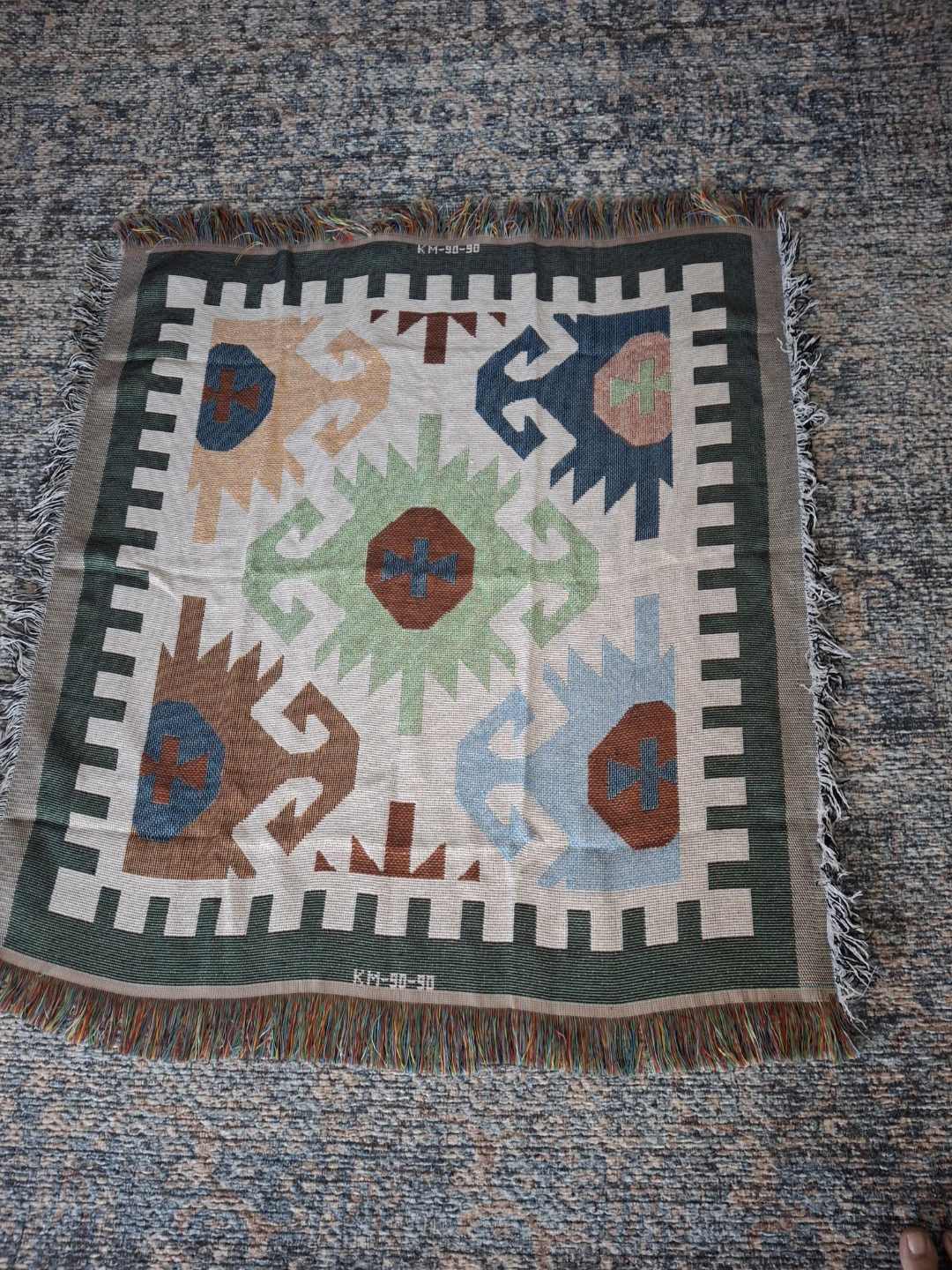 Tribal Pattern Throw Blanket - photo 5