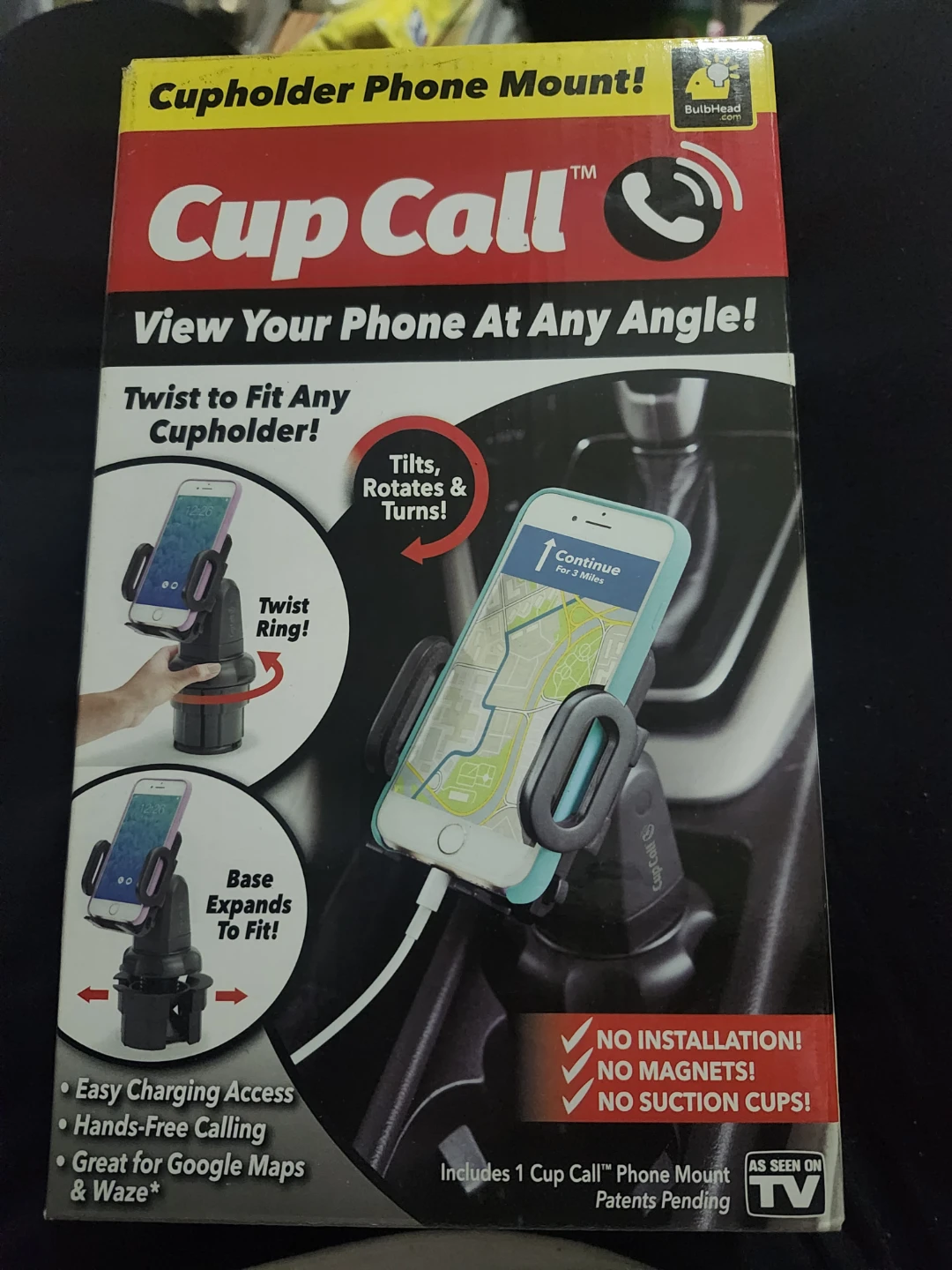 Cup Call Cupholder Phone Mount