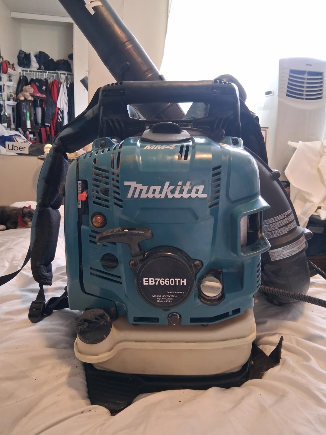 Makita EB7660TH 75.6 CC 4-Stroke Backpack Blower