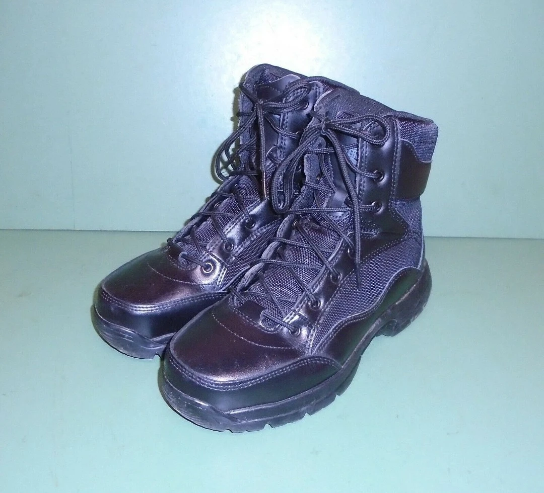 Black Tactical Boots Men's Size 7.5 Wide - photo 5