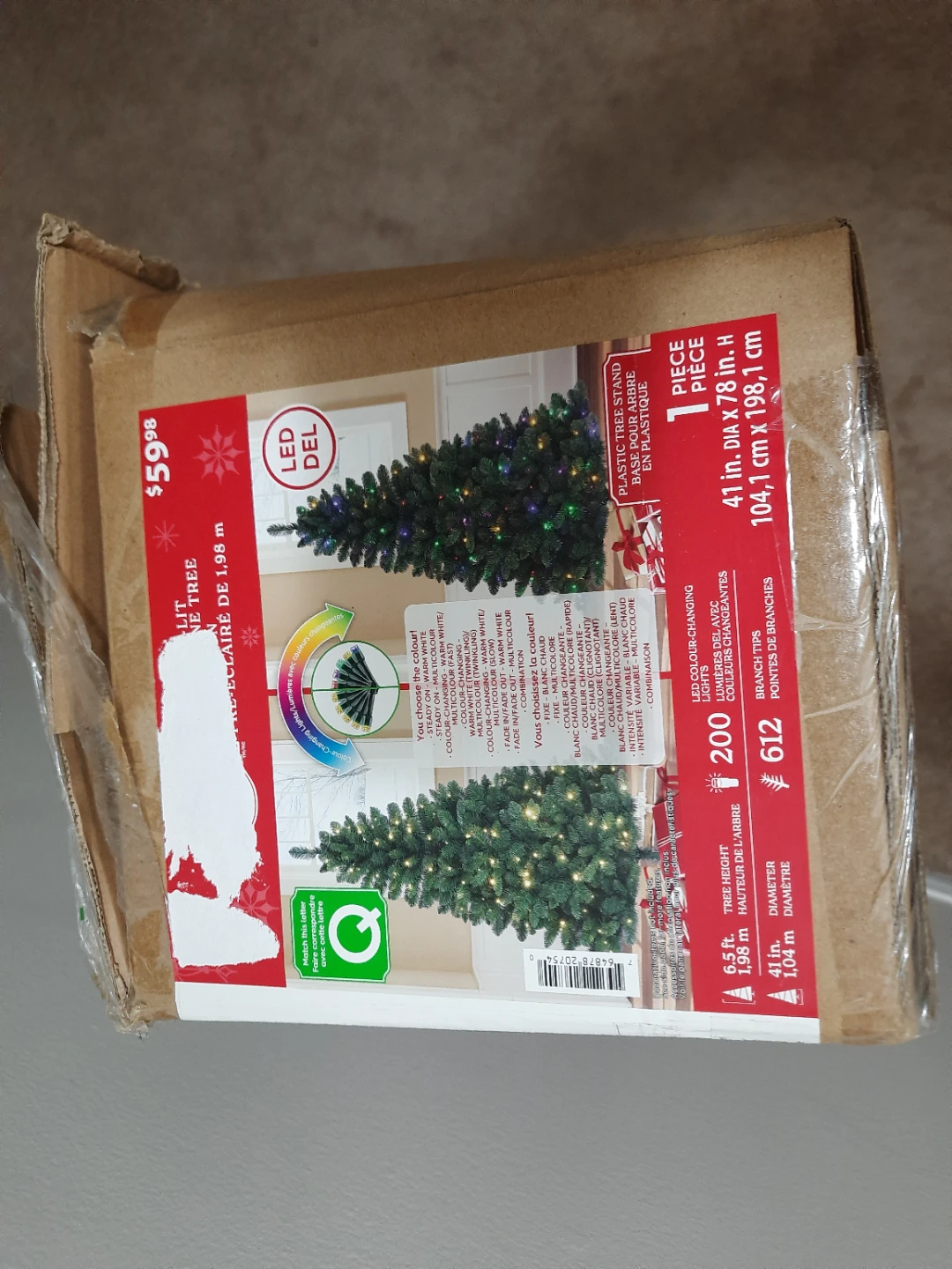 6.5 ft LED Christmas Tree - photo 3