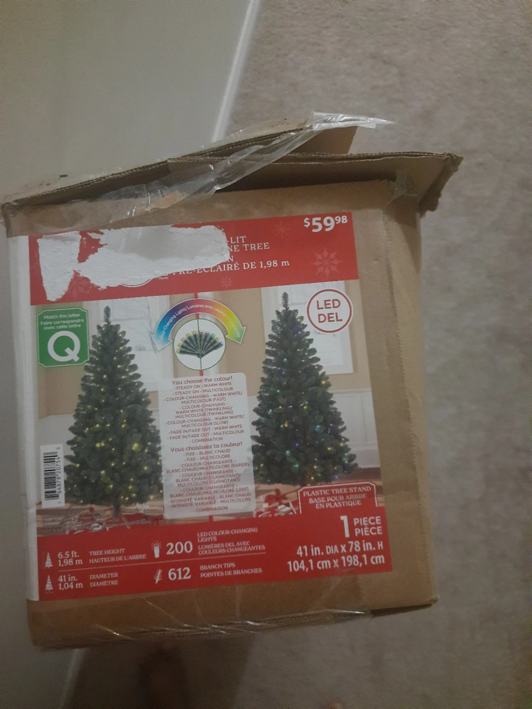 6.5 ft LED Christmas Tree - photo 5