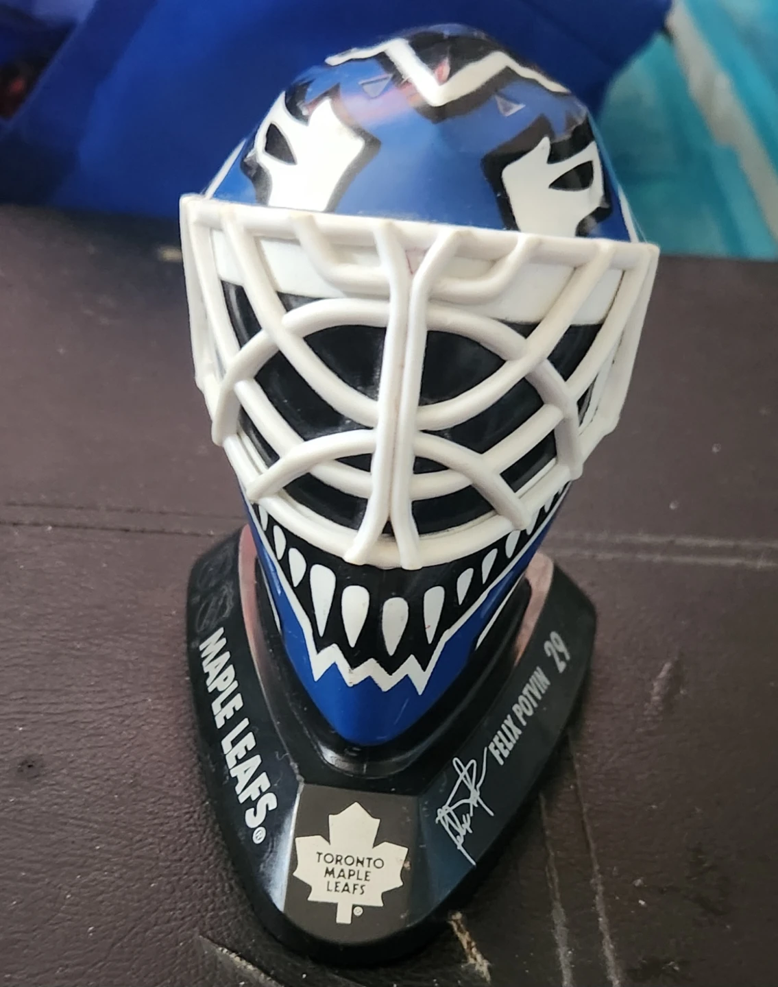 Félix Potvin 1996 McDonald's NHL Hockey Mini Goalie Mask #29