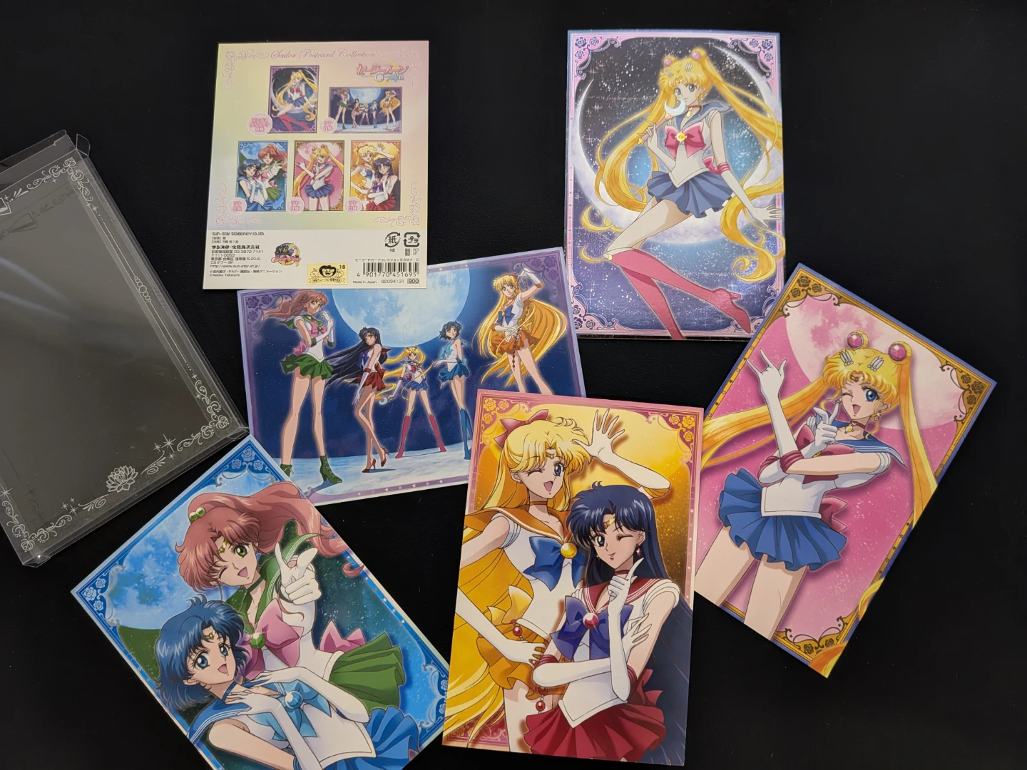 Sailor Moon Postcard Collection From Japan