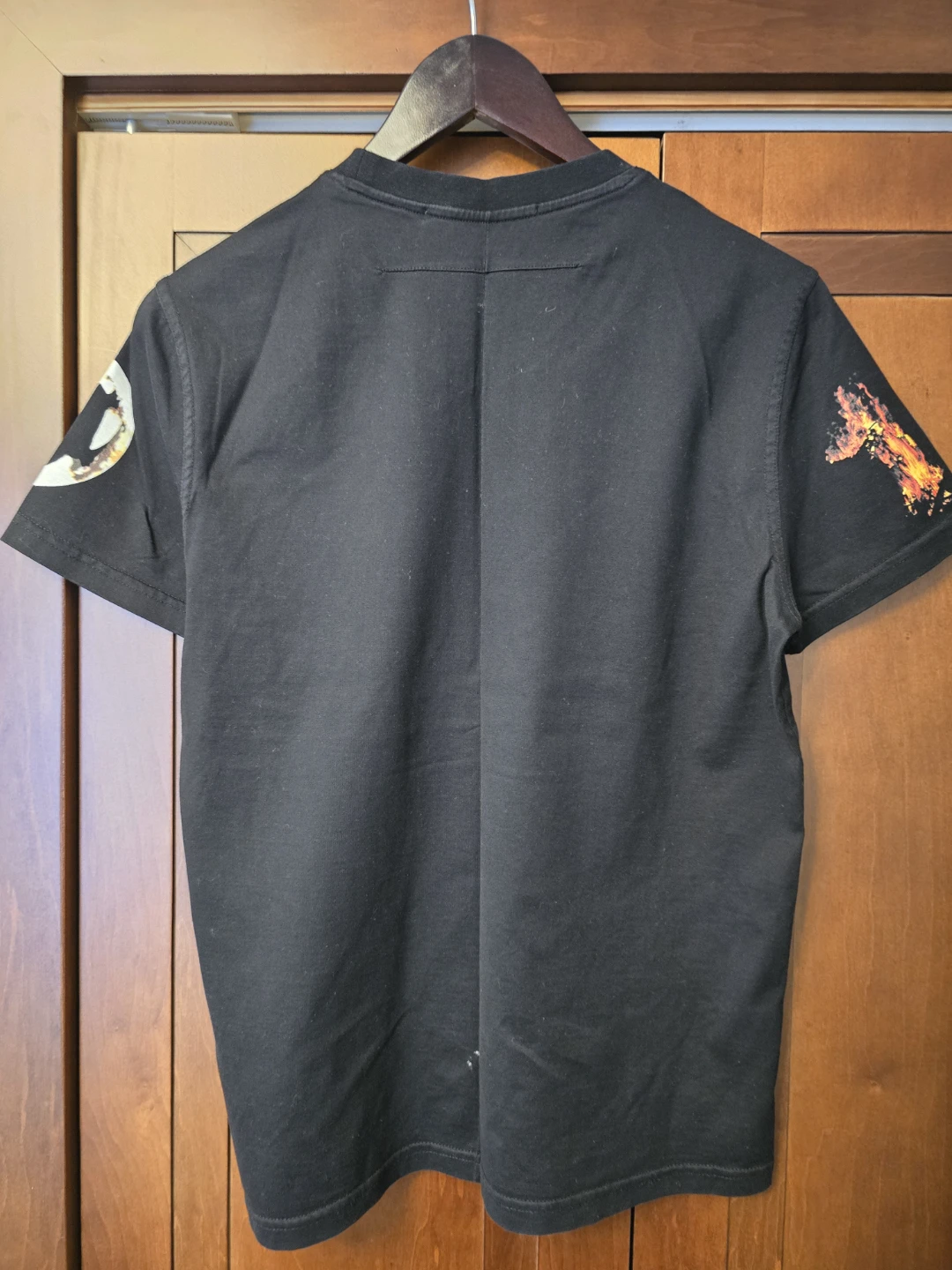 Givenchy Black Graphic Print T-Shirt Size M - photo 3