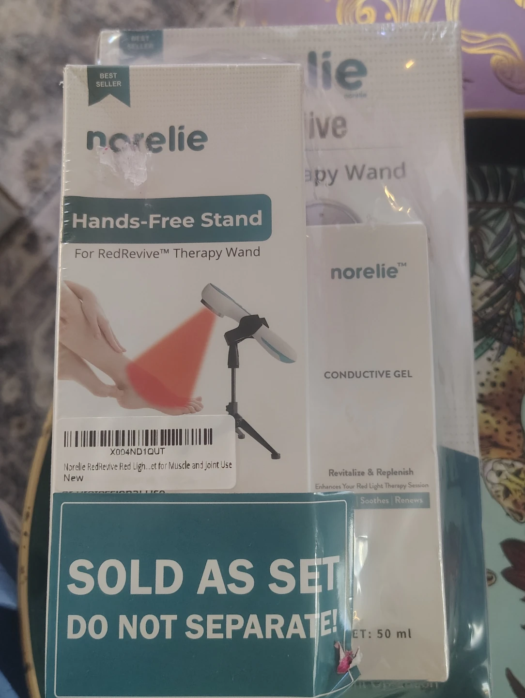 Norelie RedRevive Cold Laser Therapy Wand Set