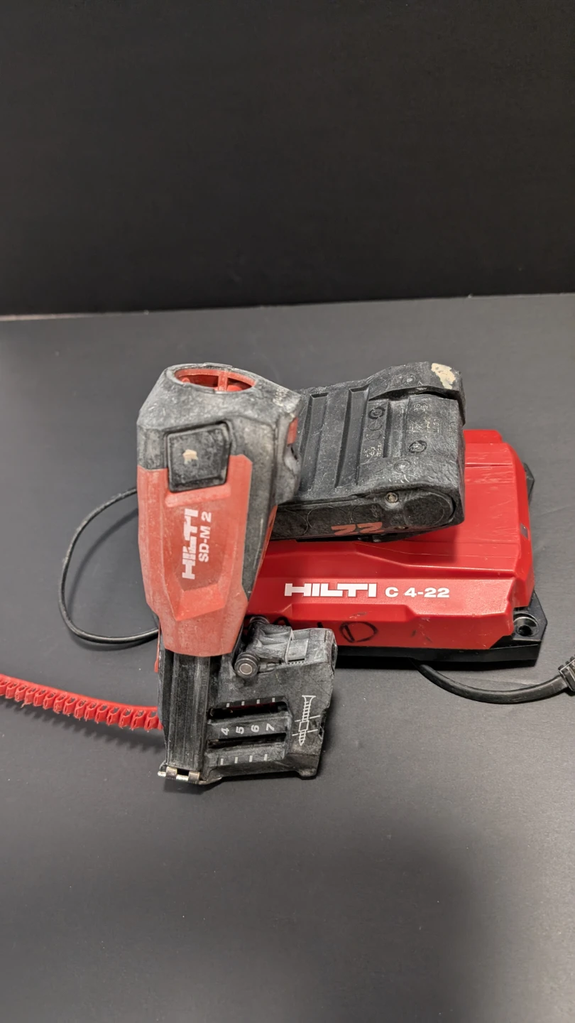 Hilti C 4-22 Battery Charger and Nailer Tool - photo 2