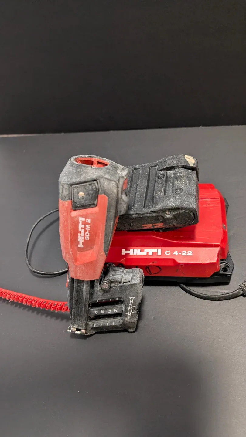 Hilti C 4-22 Battery Charger and Nailer Tool - photo 2