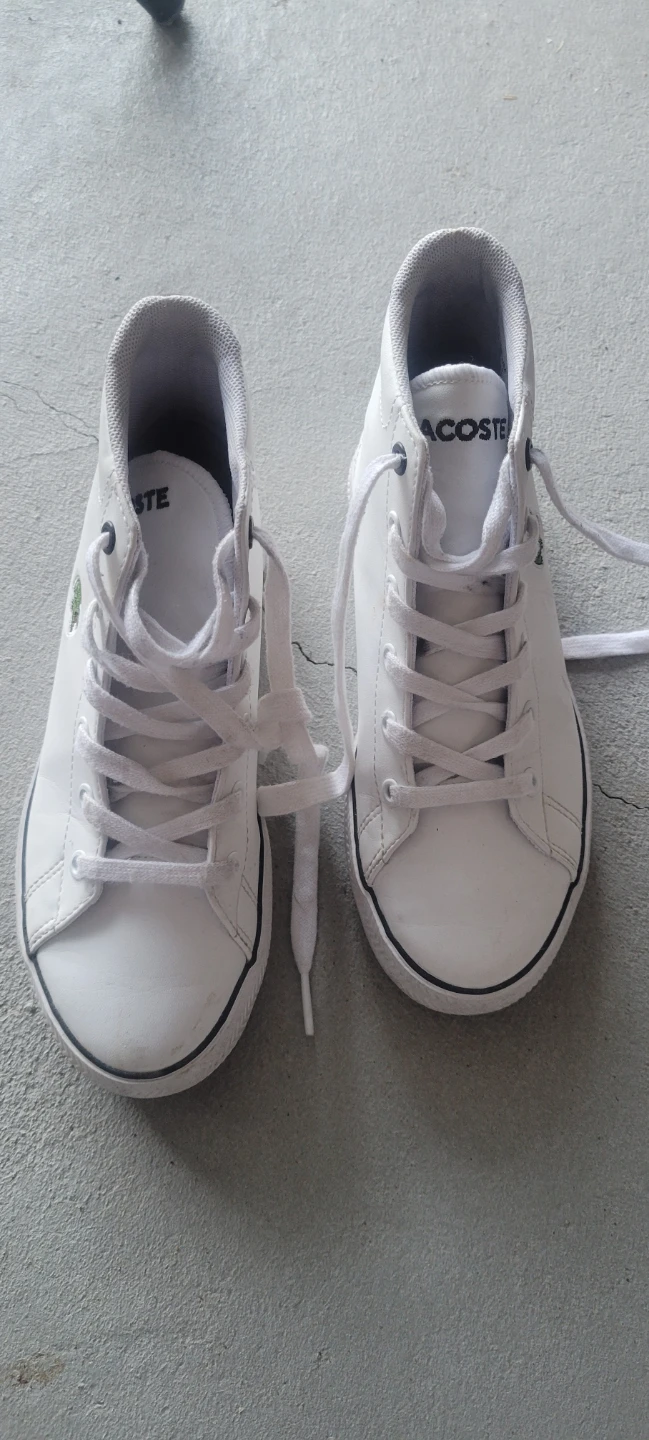 White Lacoste Sneakers