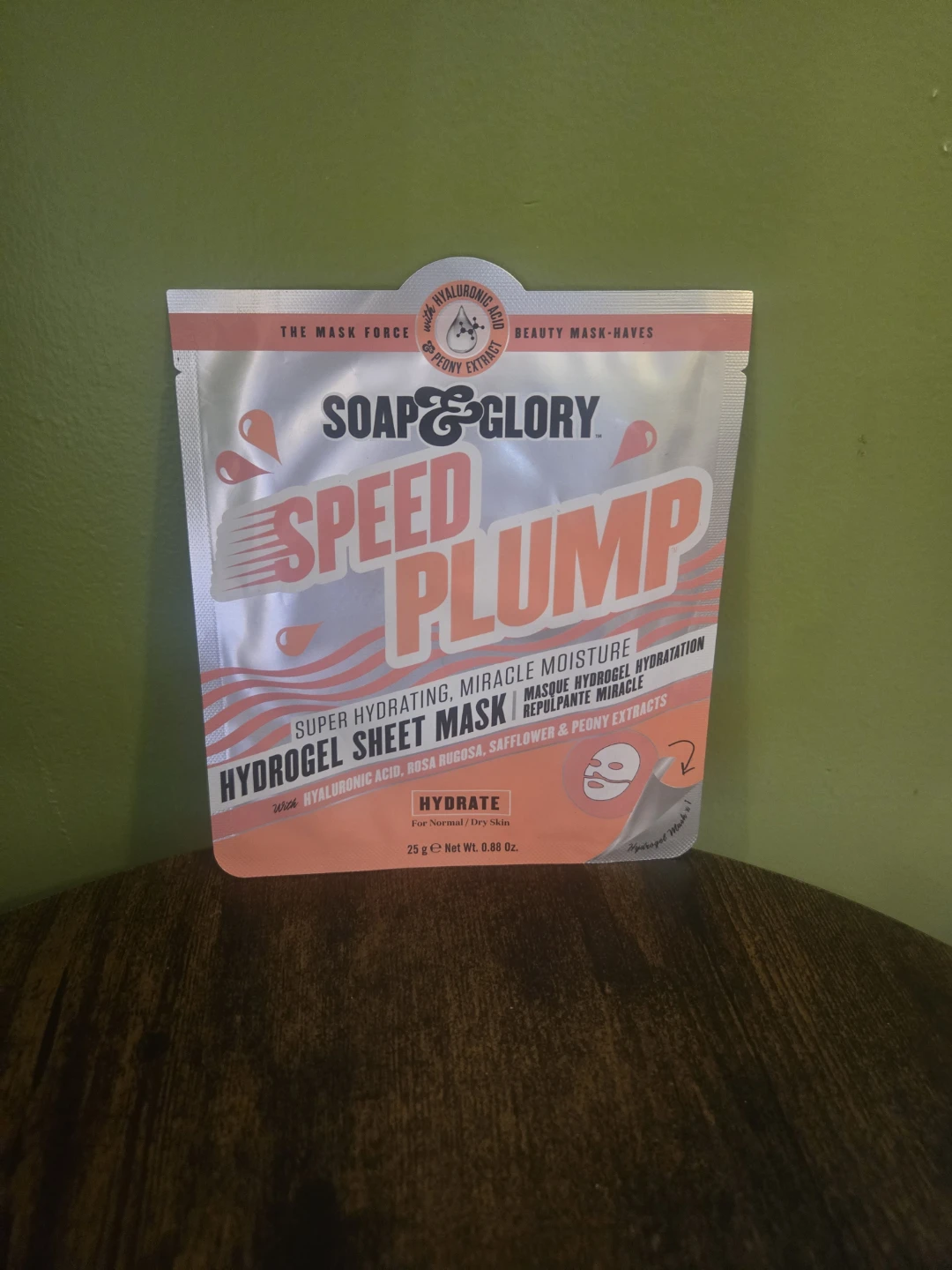 Soap & Glory Speed Plump Hydrogel Sheet Mask