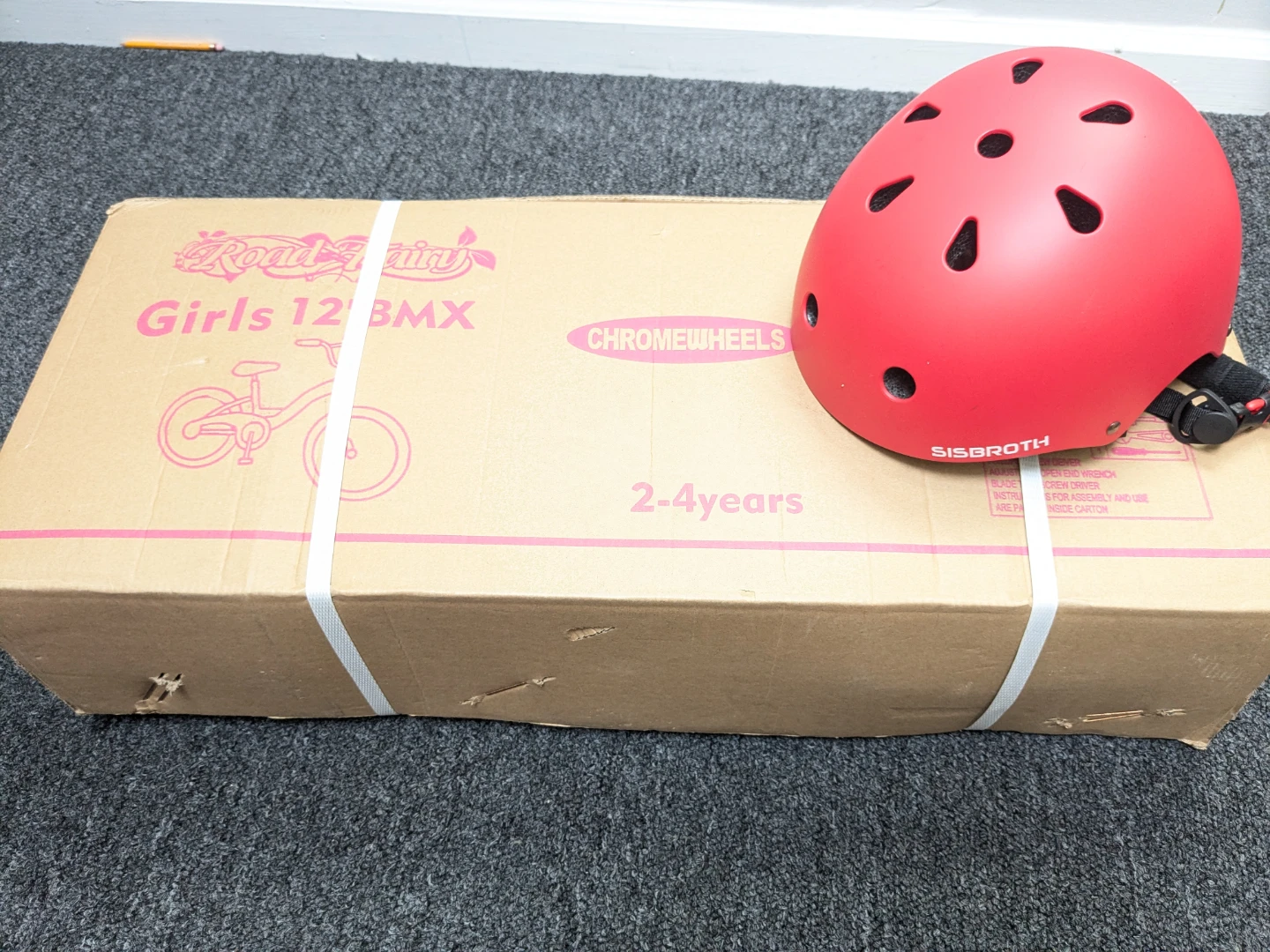 Road Fairy 12" Chromewheels Bicycle & Helmet - photo 3