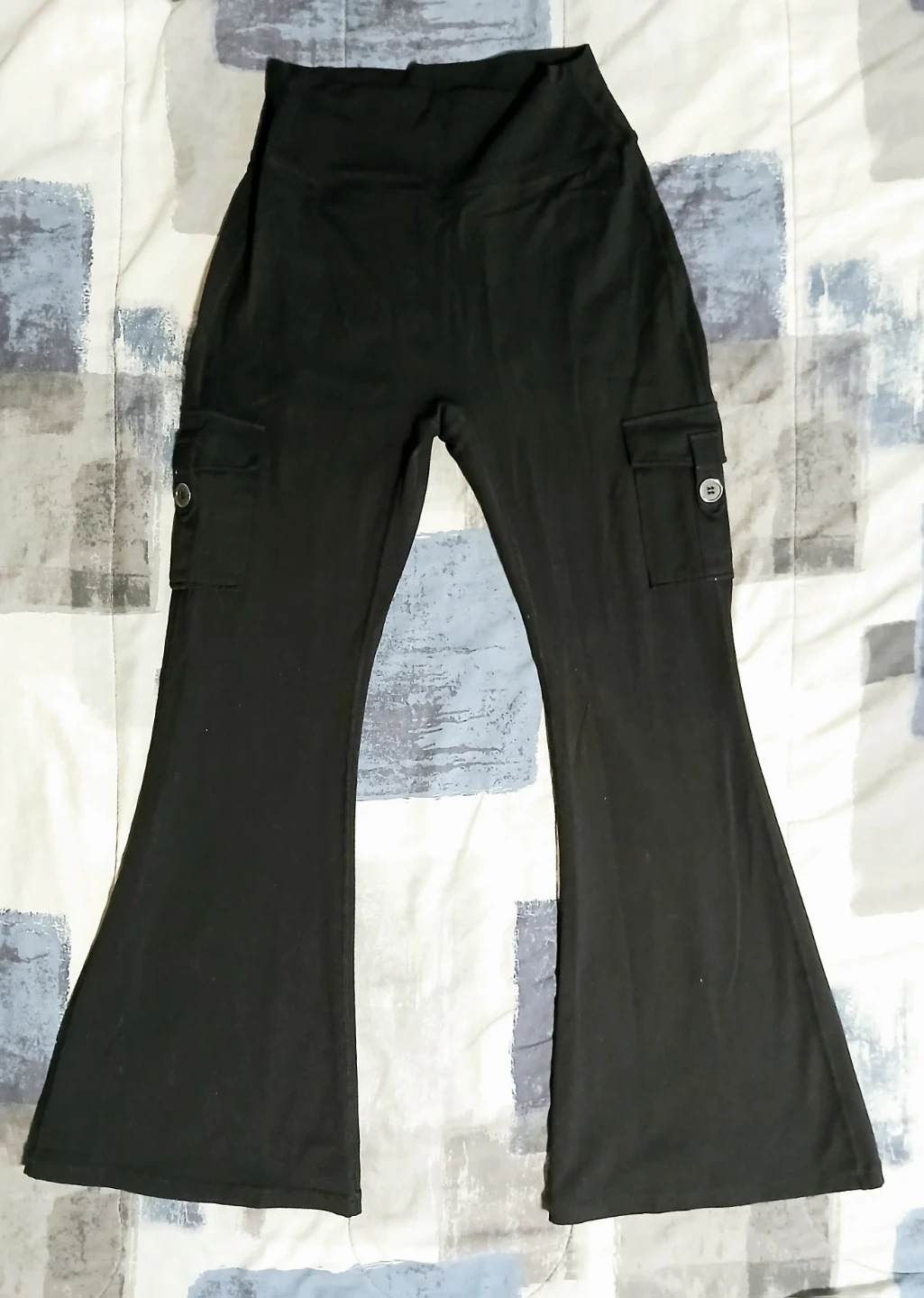 Women Small Black Flare Pants