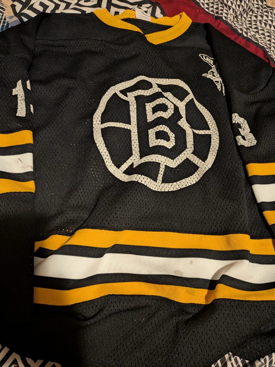 Vintage Boston Bruins Hockey Jersey #13