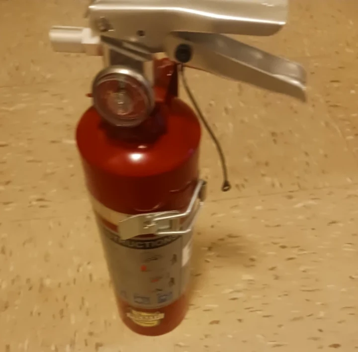Red Fire Extinguisher