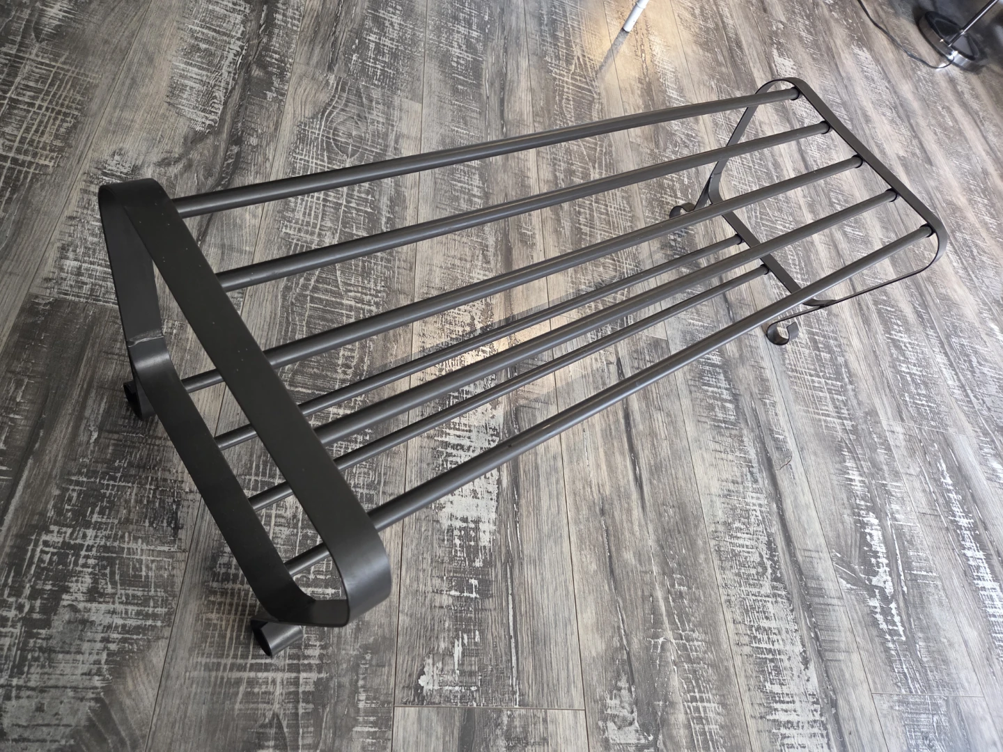 Elegant Metal Shoe Rack