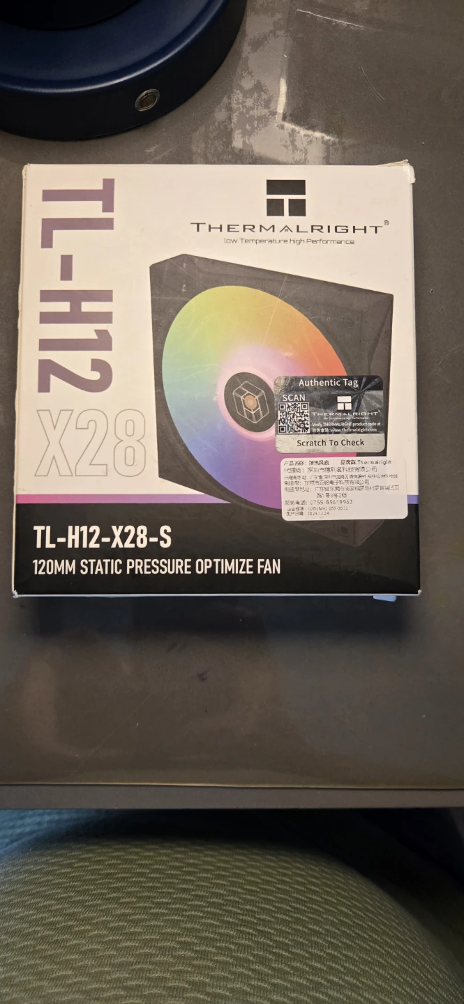 Thermalright TL-H12 X28-S 120mm Static Pressure Optimize Fan