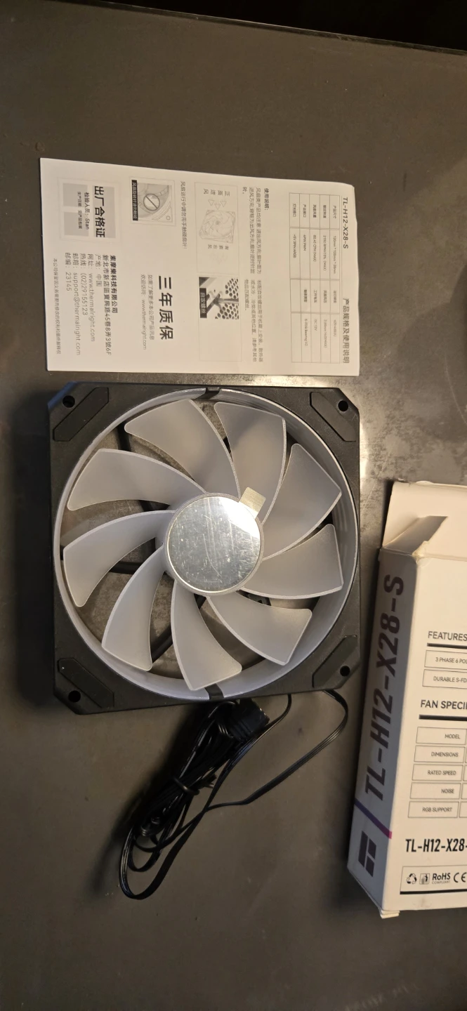 Thermalright TL-H12 X28-S 120mm Static Pressure Optimize Fan - photo 4