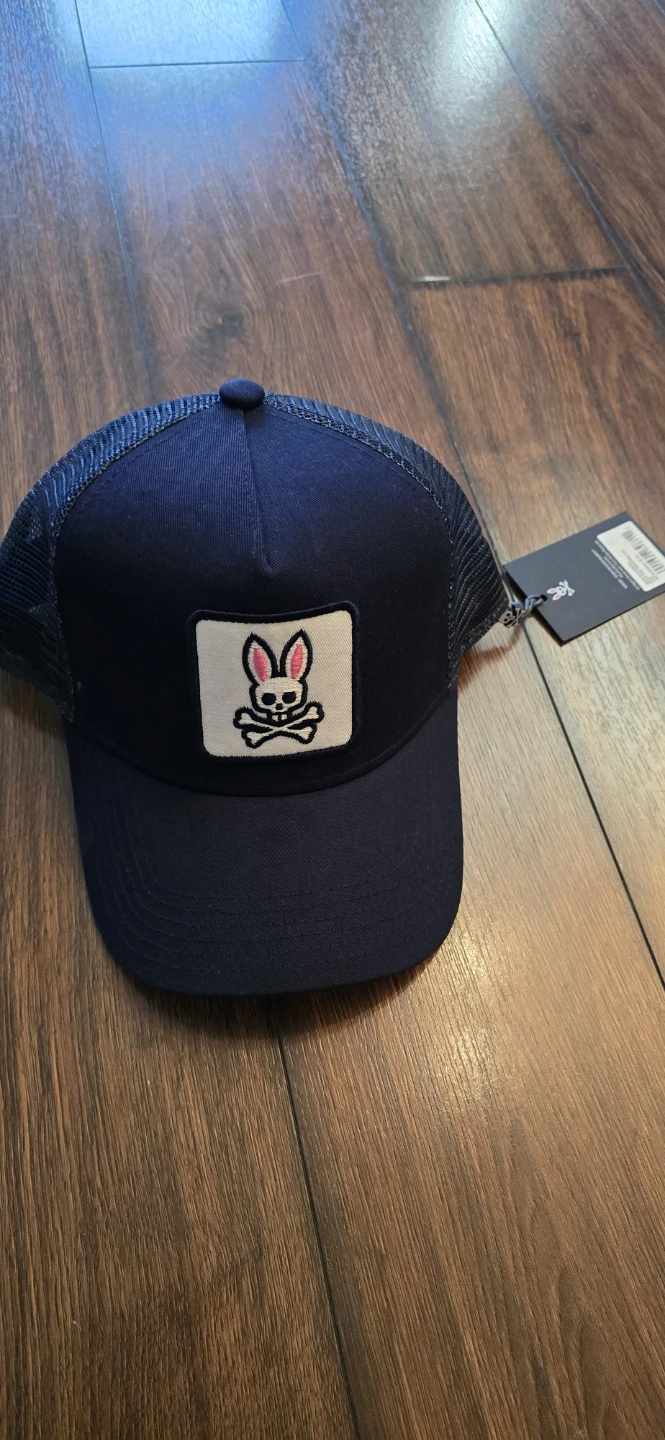 Psycho Bunny Bold Dad Trucker Hat