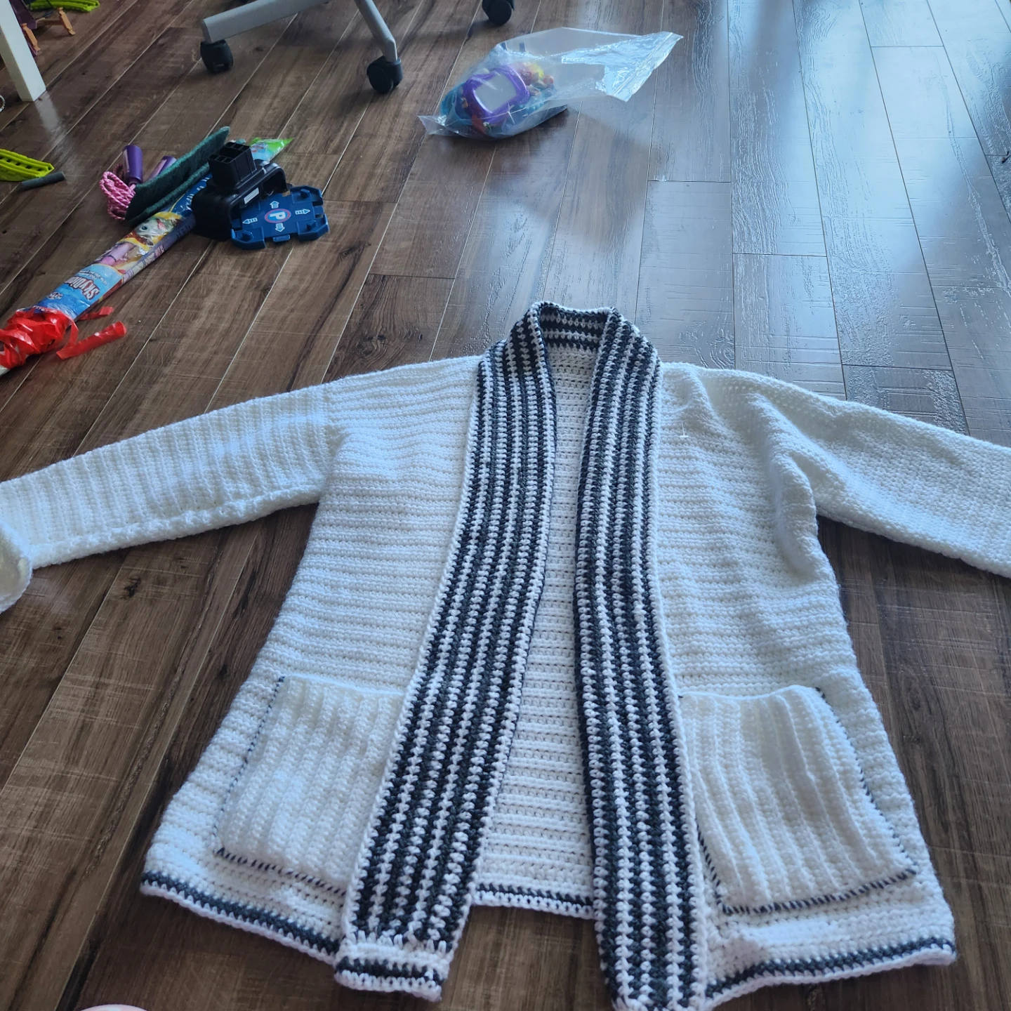 Handmade Crochet Cardigan Sweater