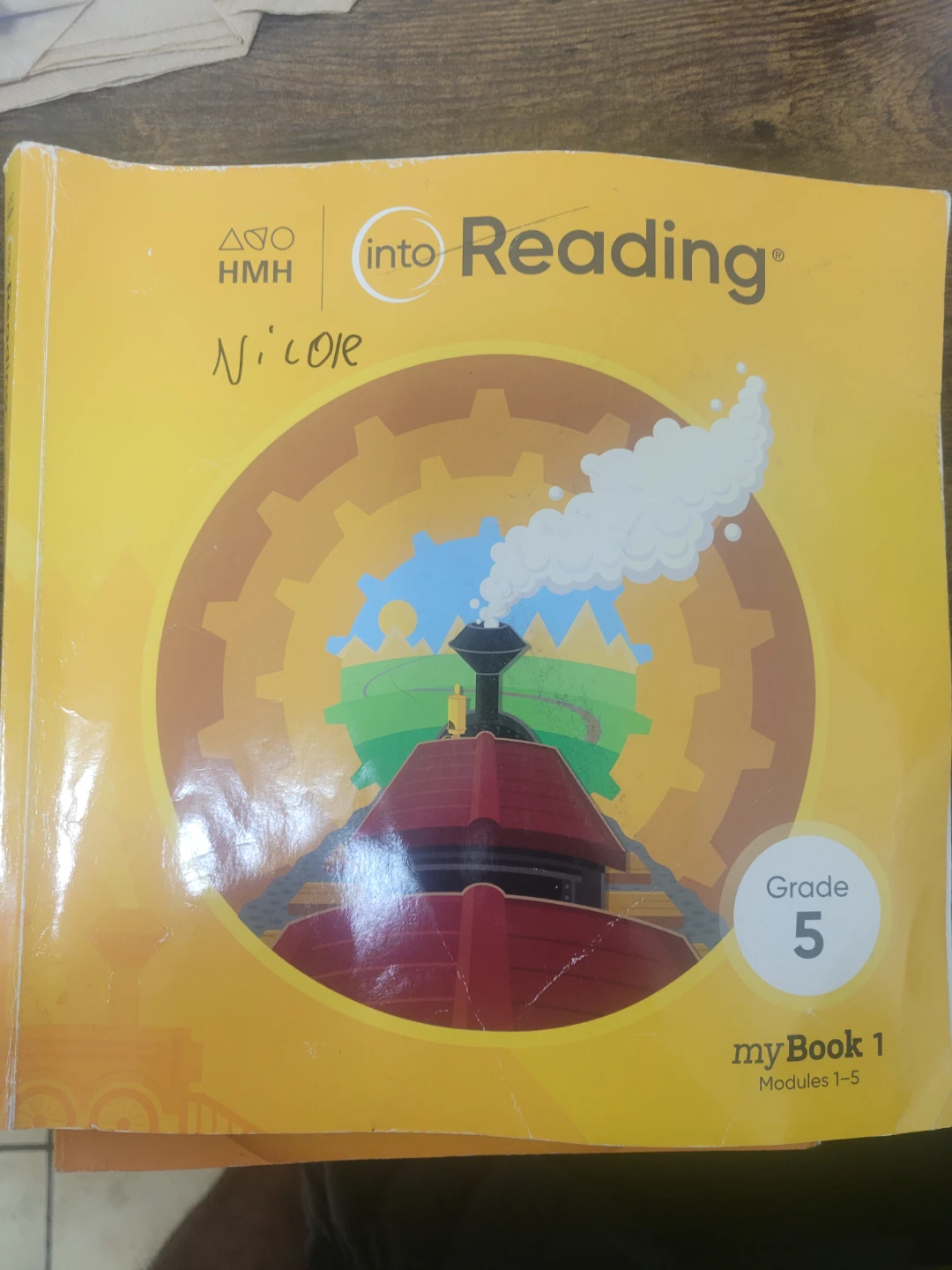 Houghton Mifflin Harcourt Grade 5 Into Reading myBook 1