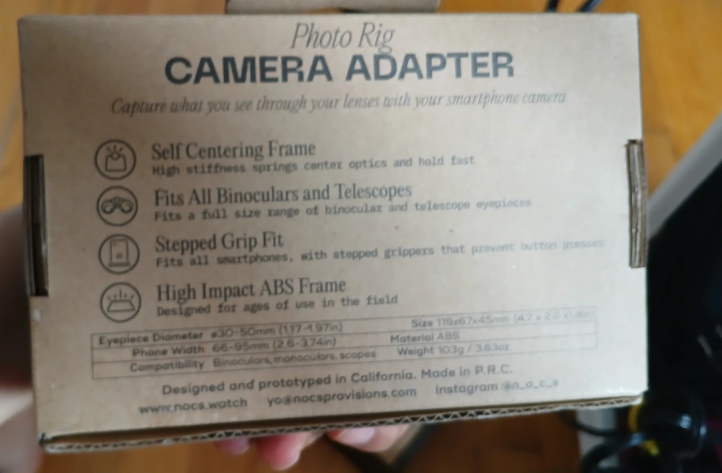 Nocs Photo Rig Camera Adapter - photo 4