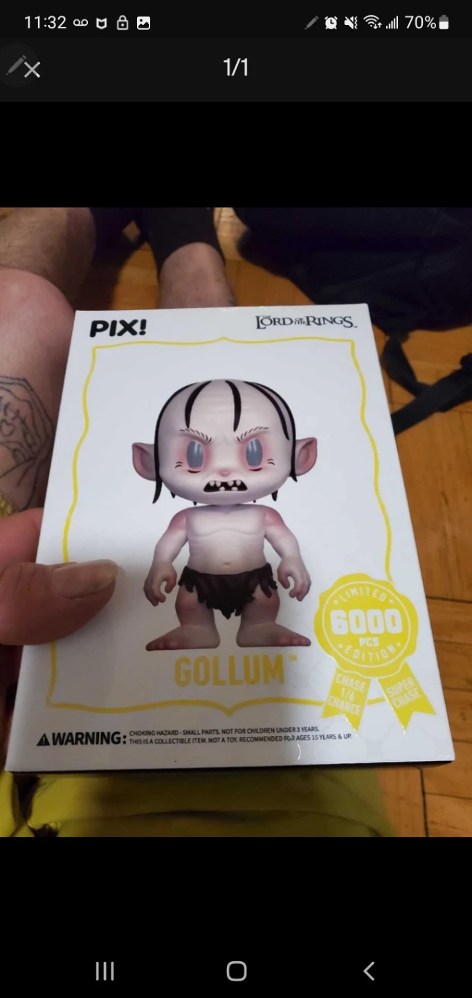Lord of the Rings PIX! Gollum Limited Edition Collectible