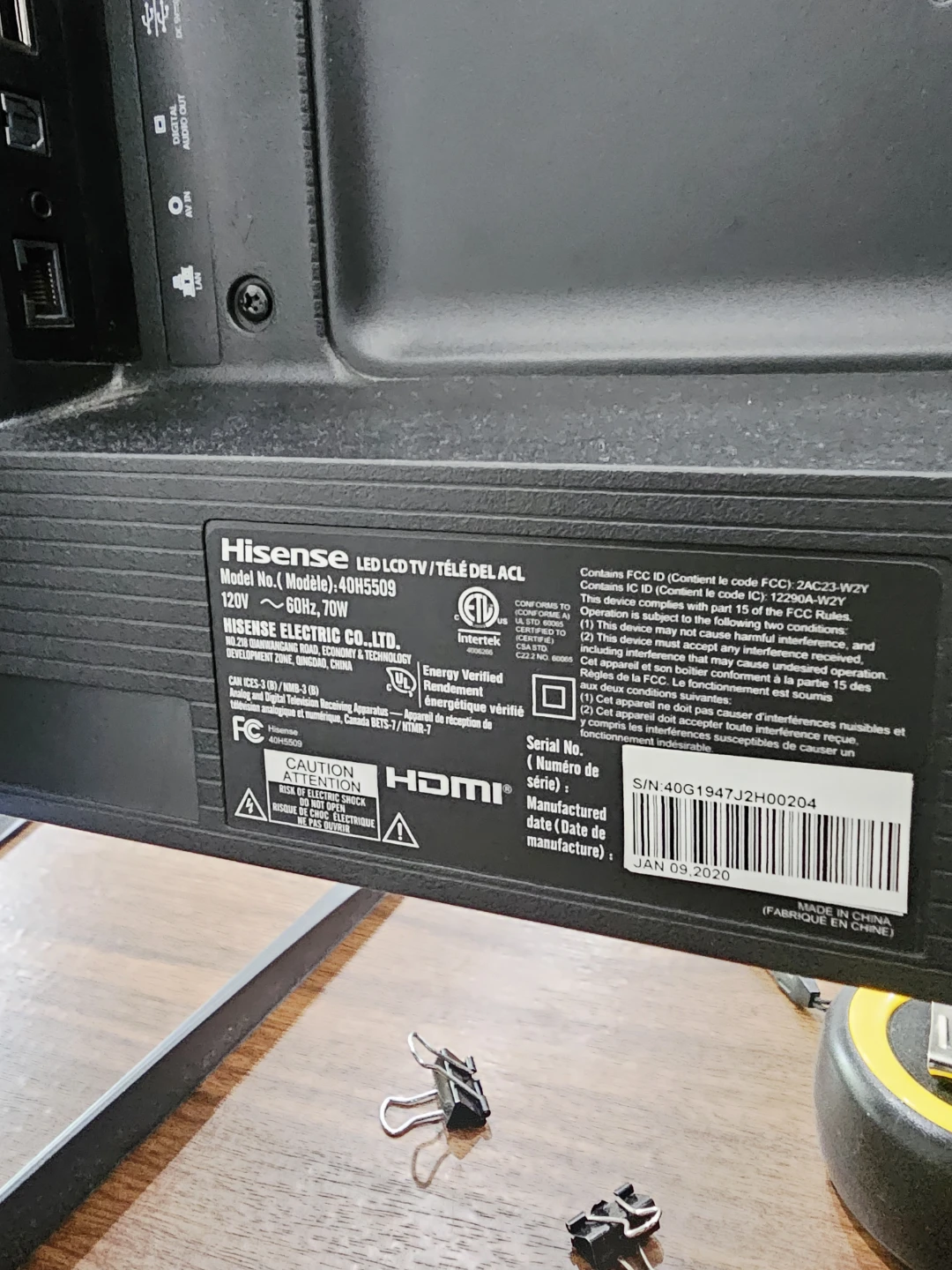 Hisense 40" LED Smart TV - photo 3