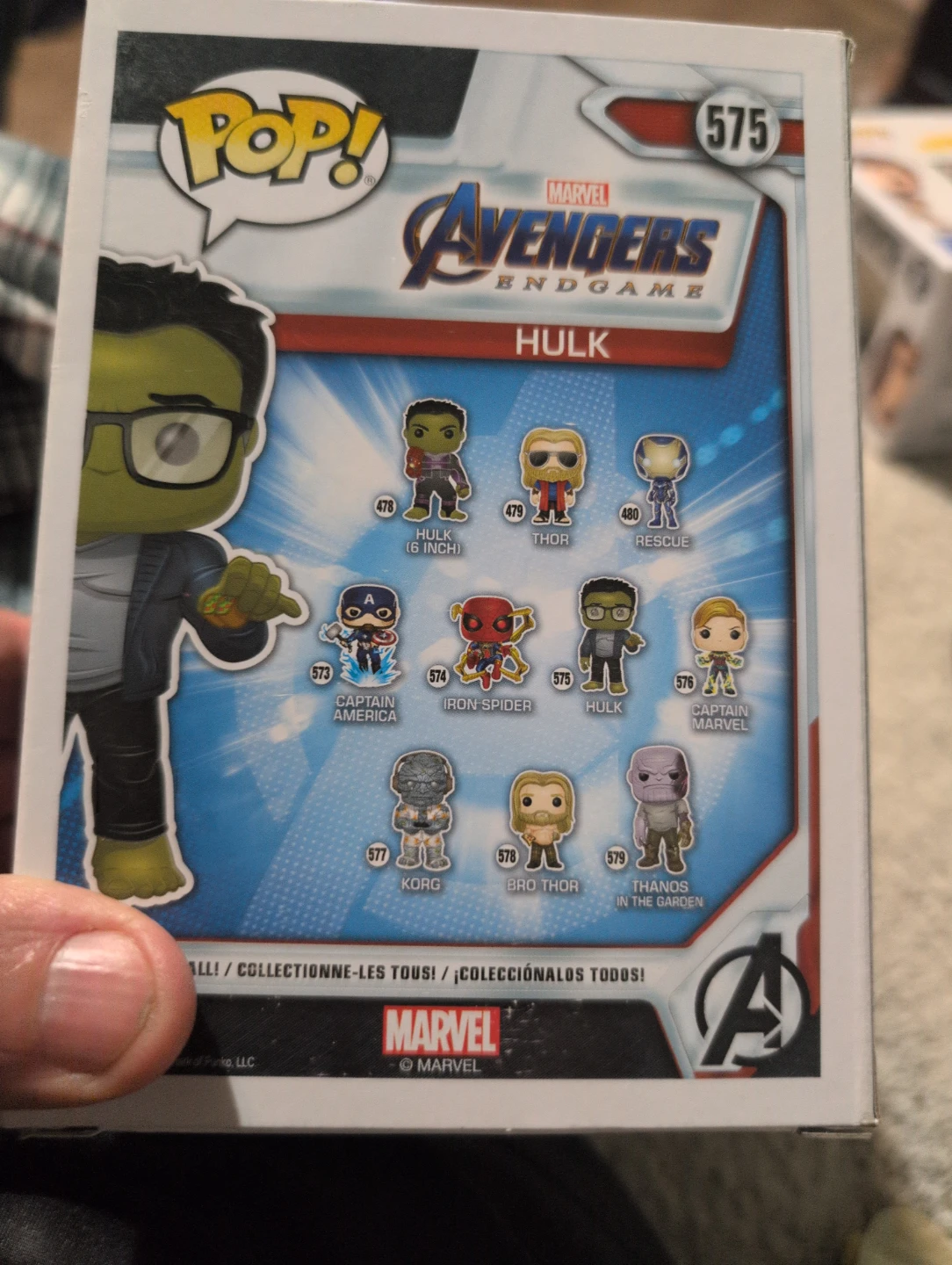 Funko Pop! Marvel Avengers Endgame Hulk #575 - photo 2