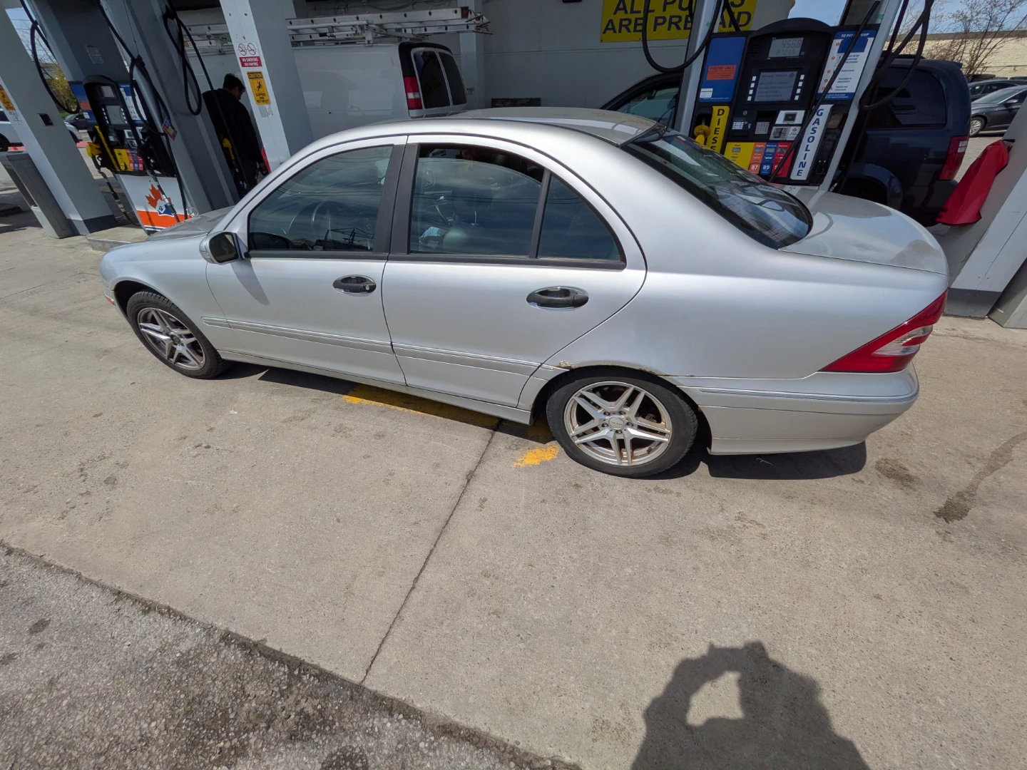 Silver Mercedes-Benz C-Class Sedan - photo 2