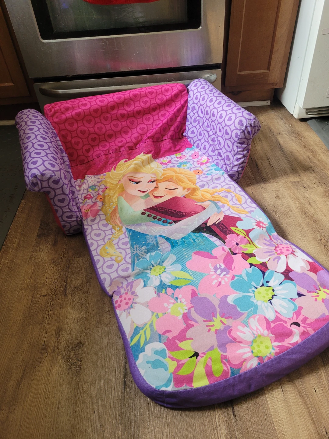 Disney Frozen Toddler Flip Out Sofa Couch - photo 2