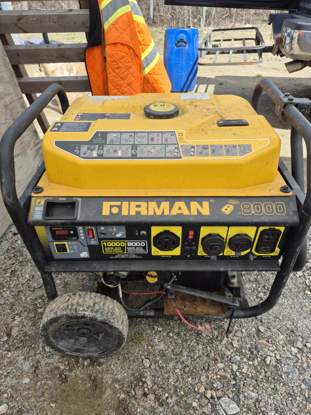 Firman 8000 Watt Generator - photo 2